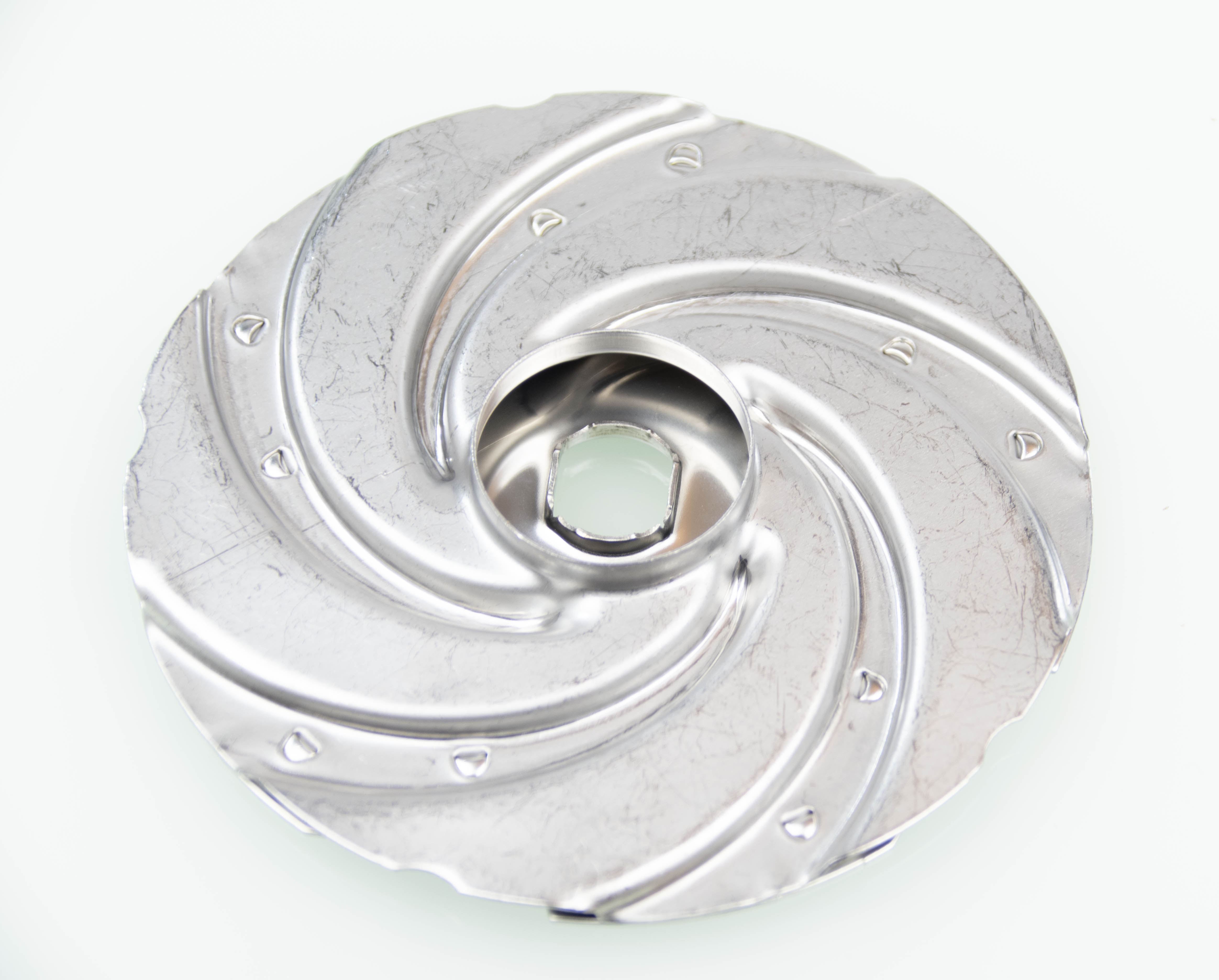 Saugseite Edelstahllaufrad für ASPRI 20-5 SM GG, Delta 1755, Acuaria 17 ab Serie V-00001