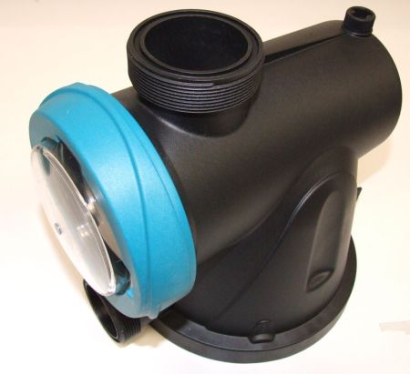 Pumpengehäuse mit Deckel, Filter für Silen S und Silenplus