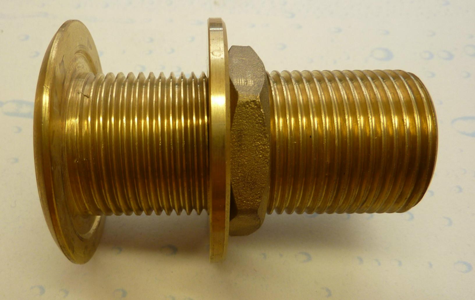Behälterverschraubung 5/4 Zoll in Messing (sA)