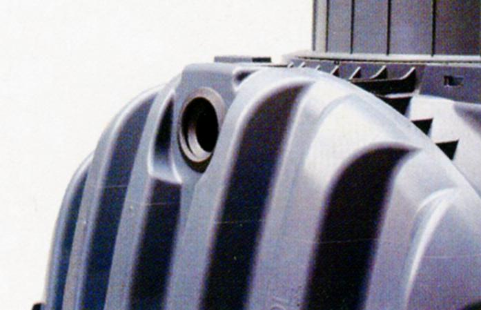 Spezialdichtung, Tankdurchführung DN110, Wand 4-8mm, schwarz