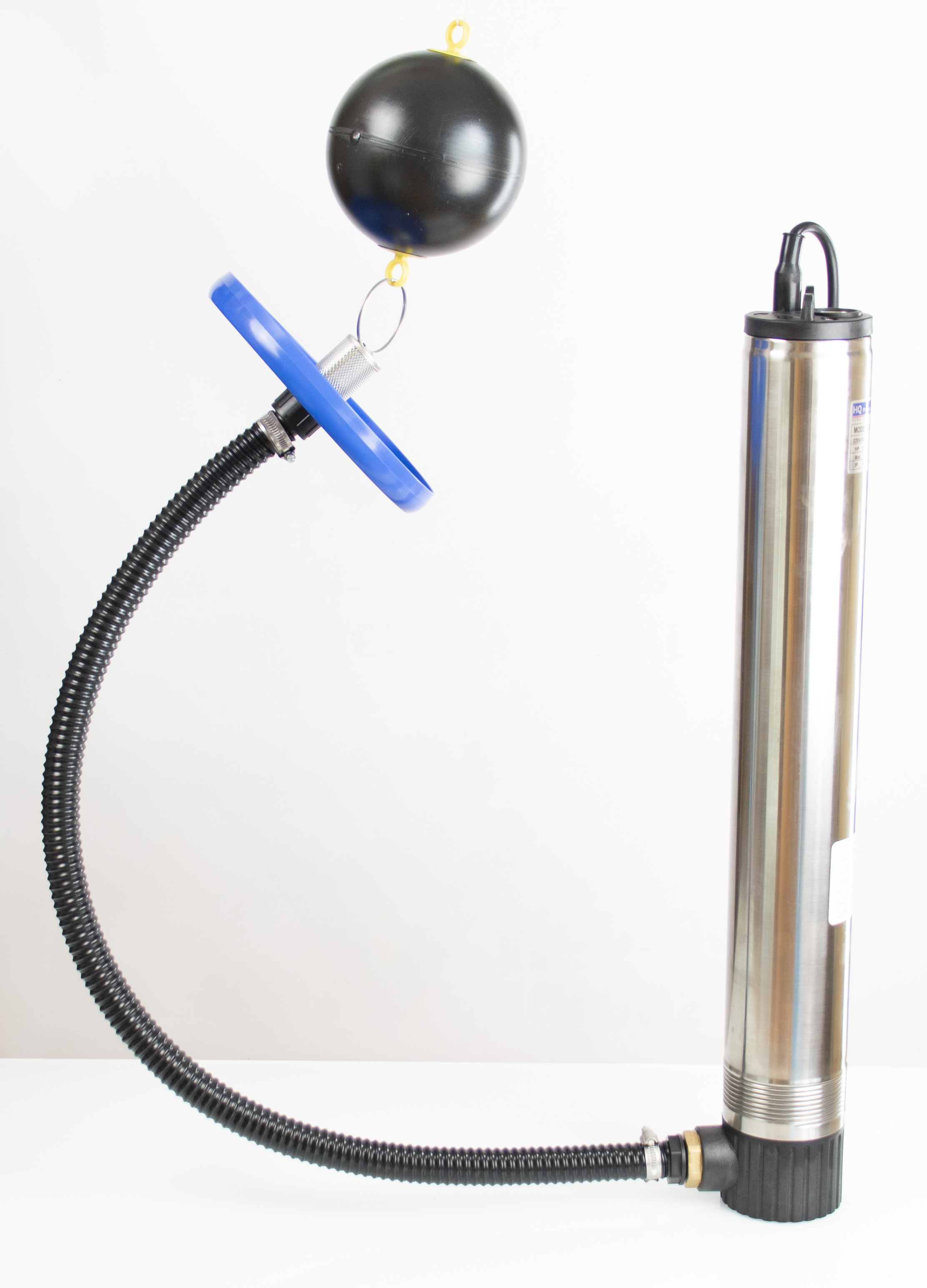 Schwimmende Entnahme 1" für Unterwasserdruckpump mit Seiher, Schwimmkugel und Schutzscheibe