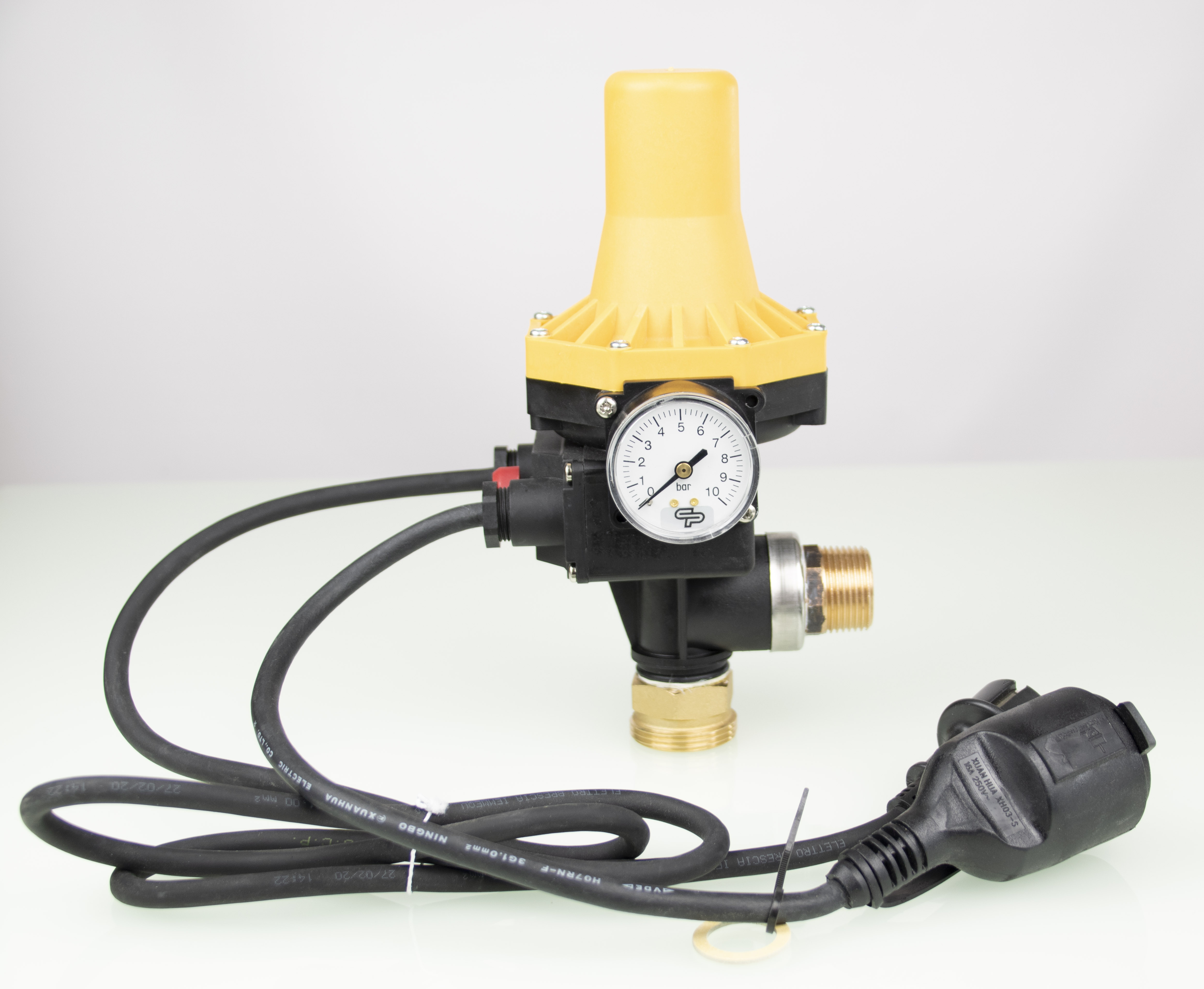 810315 Druckregelautomat KIT 02-3 für Monsun mit Messing-Anbauteilen