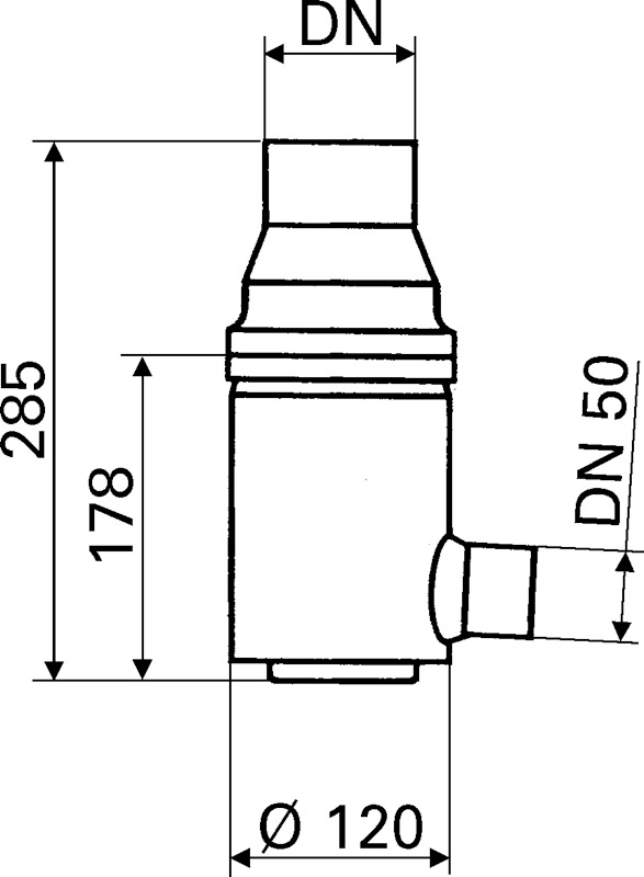 regensammler-fuer-regentonne-fallrohrfilter-zeichnung Masse Garten Regensammler aus Edelstahl
