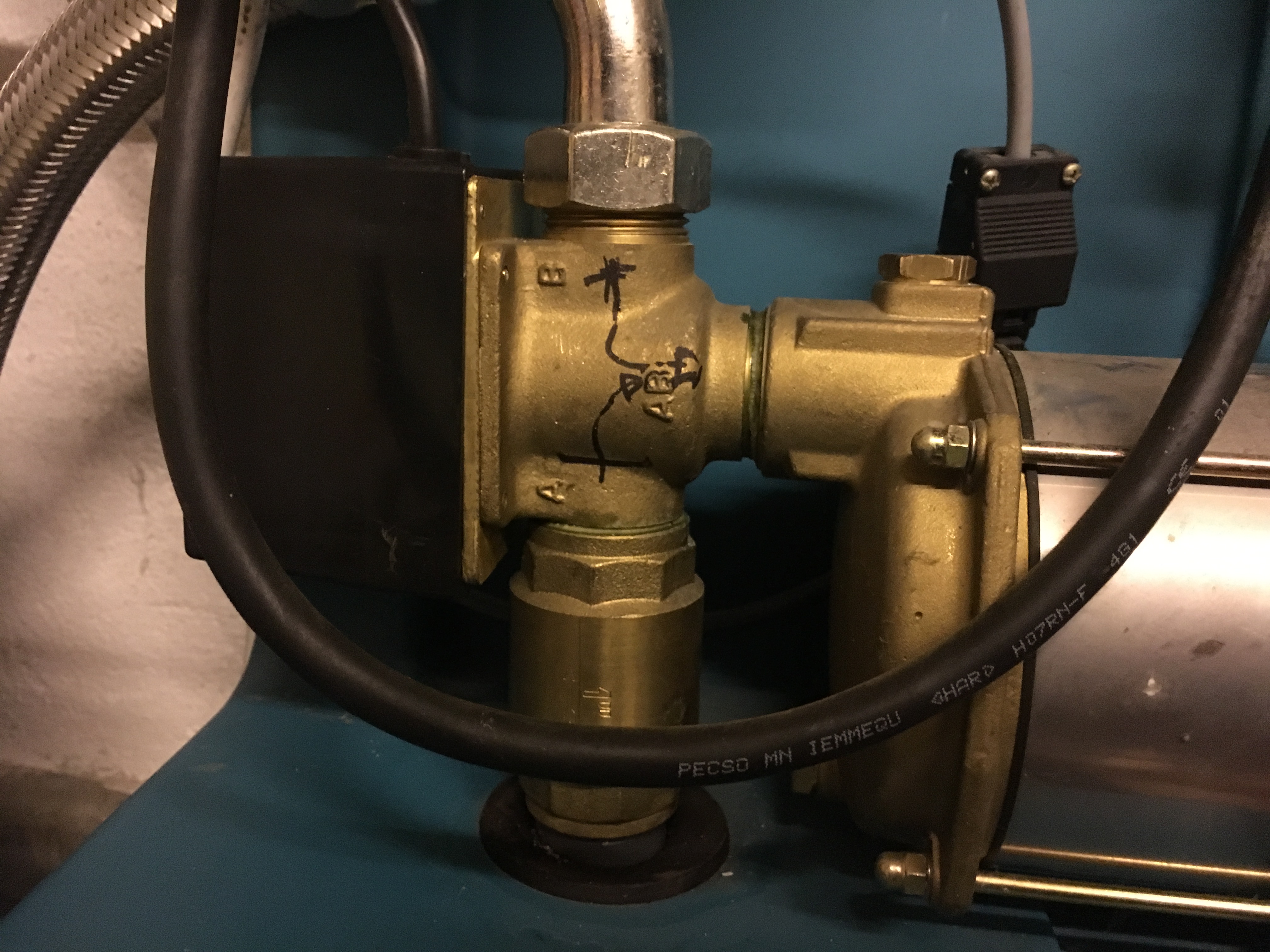 alte Version Motor, Stellantrieb mit 3-Wege-Kugelventil für Raincenter pro, PROFIrain Tacomat 2 Raincenter Comfort, Raincenter Basic