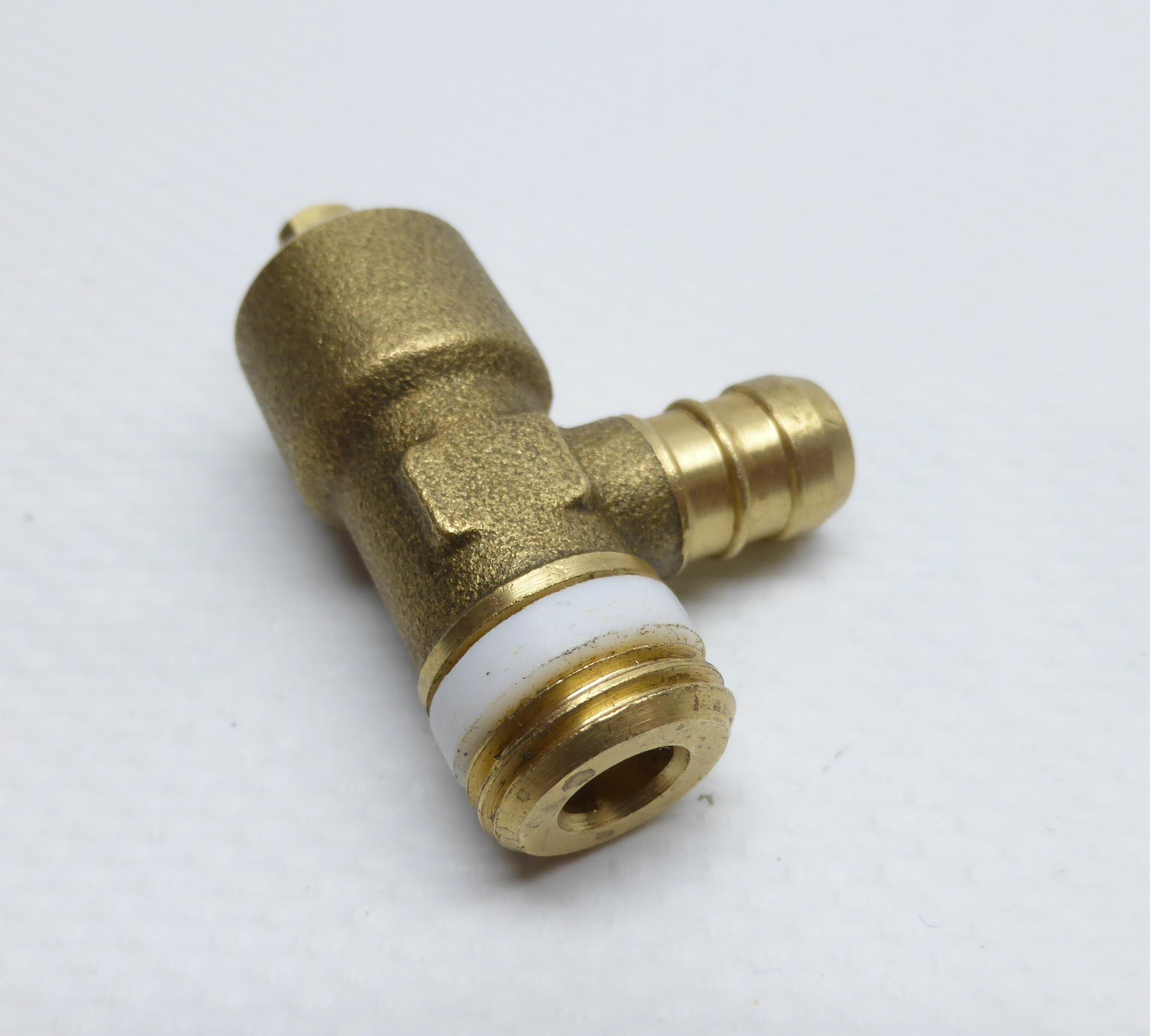 Entleerungsventil 1/4" selbstdichtend mit Schlauchtülle für Regenmanager RM3, RMC, RME, Rainlinie