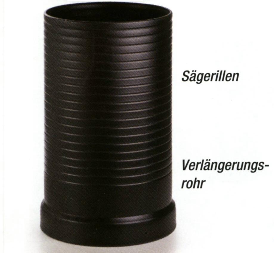 Verlängerungsrohr für Wirbel-Fein-Filter DN300, Länge 50 cm