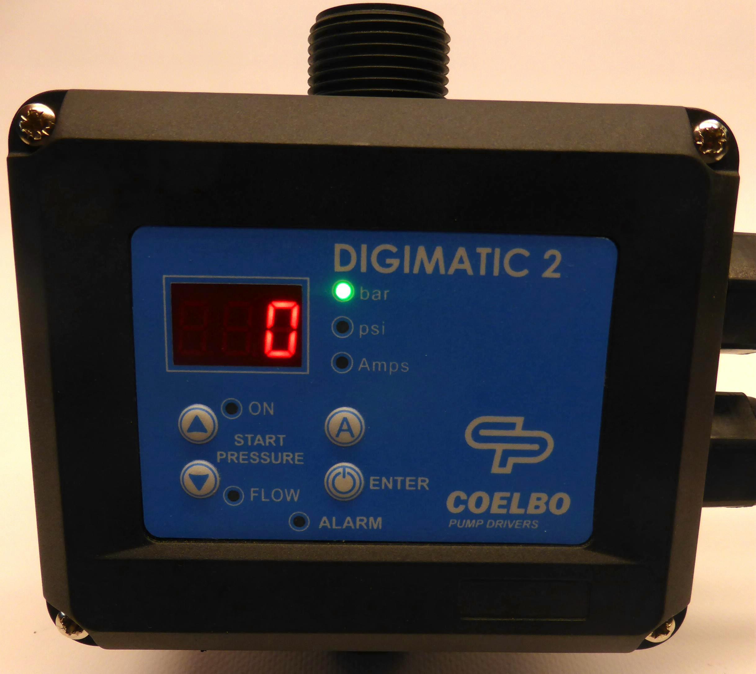 Druckregelautomat Digimatic 2 digitalem Manometer 