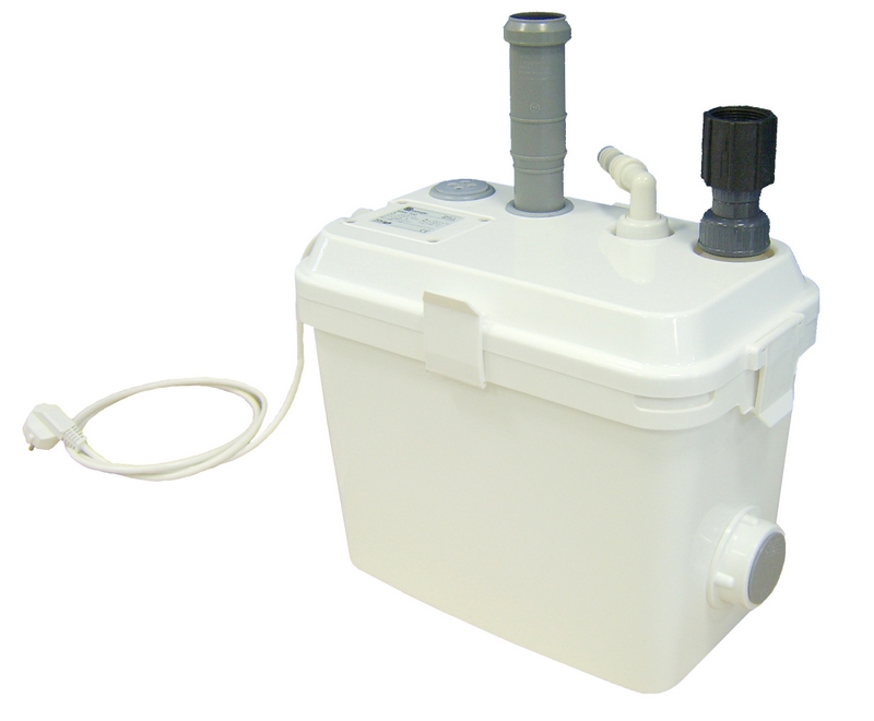 242_0 Schmutzwasserhebeanlage SWH 100, steckerfertig montiert