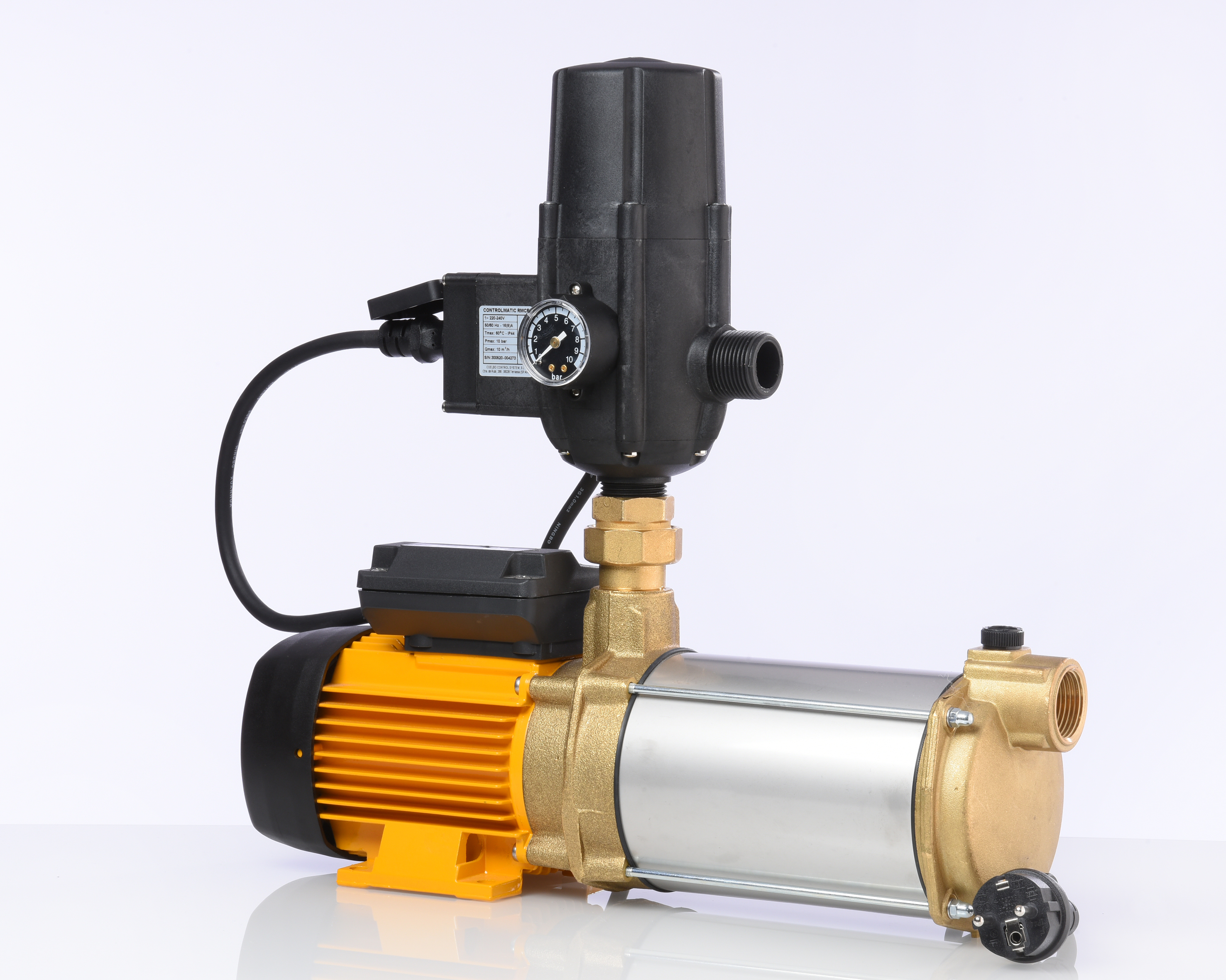 Aspri-15-mit-SA06S9xjuxl4ALISR Hauswasserwerk ASPRI 15 mit Druckregler KIT SA06 V, Druckabgang rechts, sehr leise mehrstufige Kreiselpumpe aus Messing (MB), stromsparend mit für ein Einfamilienhaus. Original Espa bewährte Qualität - 2 Jahre Garantie