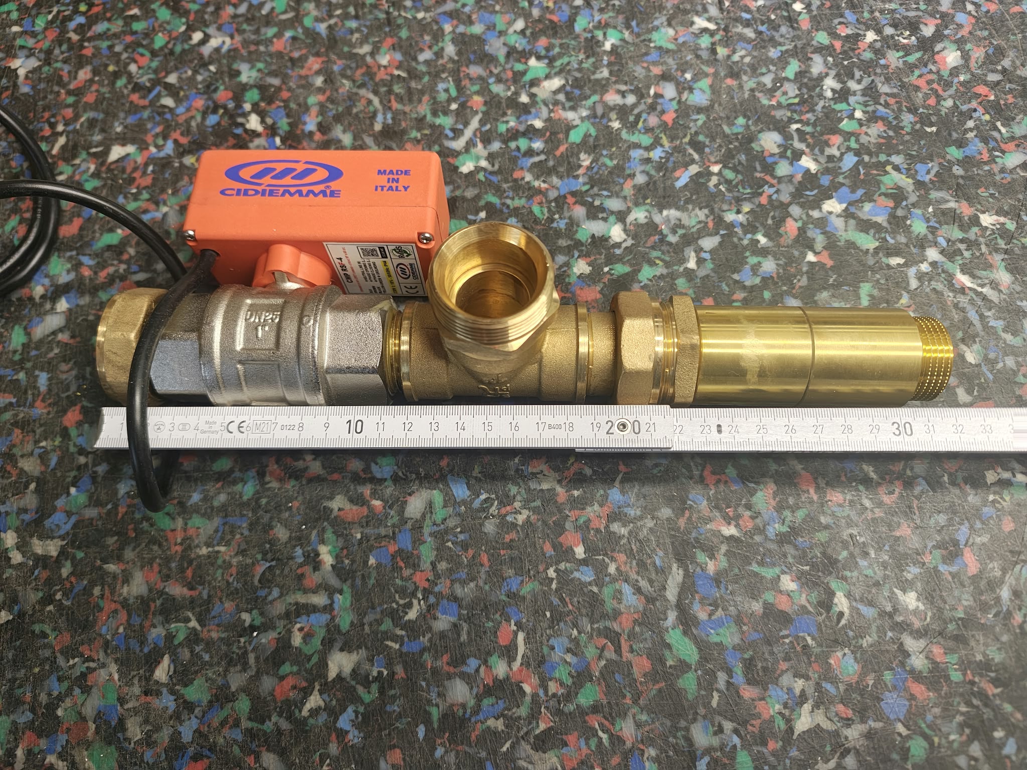 Motorkugelhahn für Regenmanager RMA-4 mit ASPRI 10-4