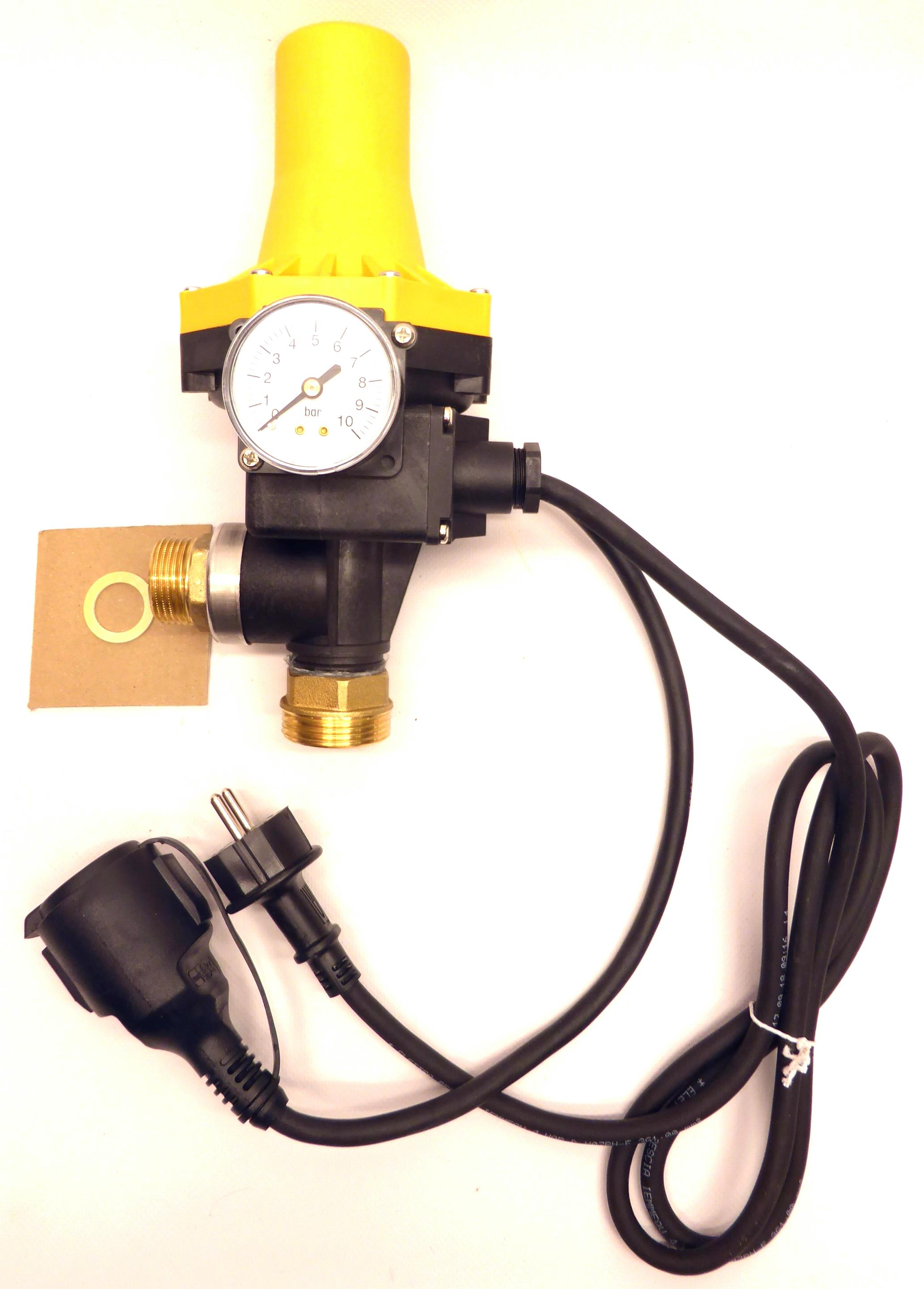 Druckregelautomat KIT 02-4 für Monsun mit Messing-Anbauteilen