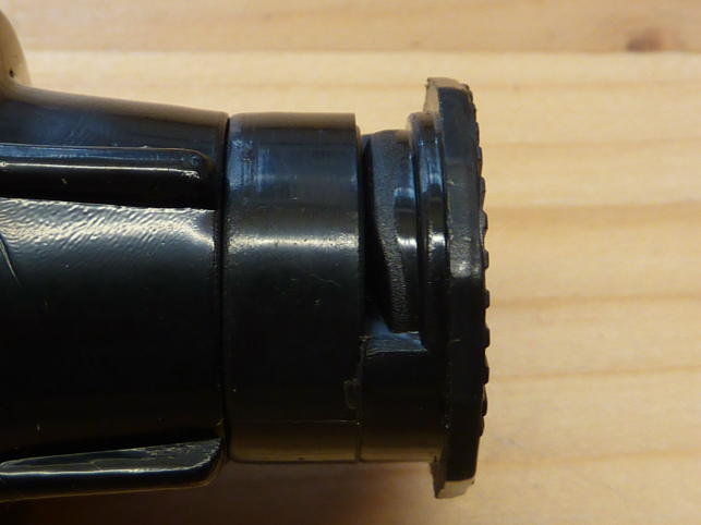 Detail Düse der Rückspülvorrichtung für Sinusfilter
