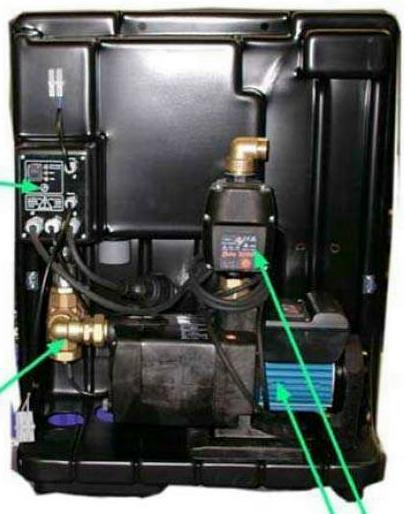 Modul mit Druckpumpe LEADER ECOPLUS 230 oder GEP 3/800