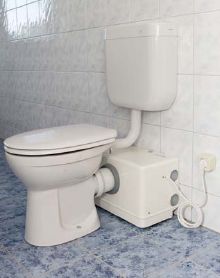 239_1 Fäkalien-Hebeanlage mit Schneidwerk aus Edelstahl