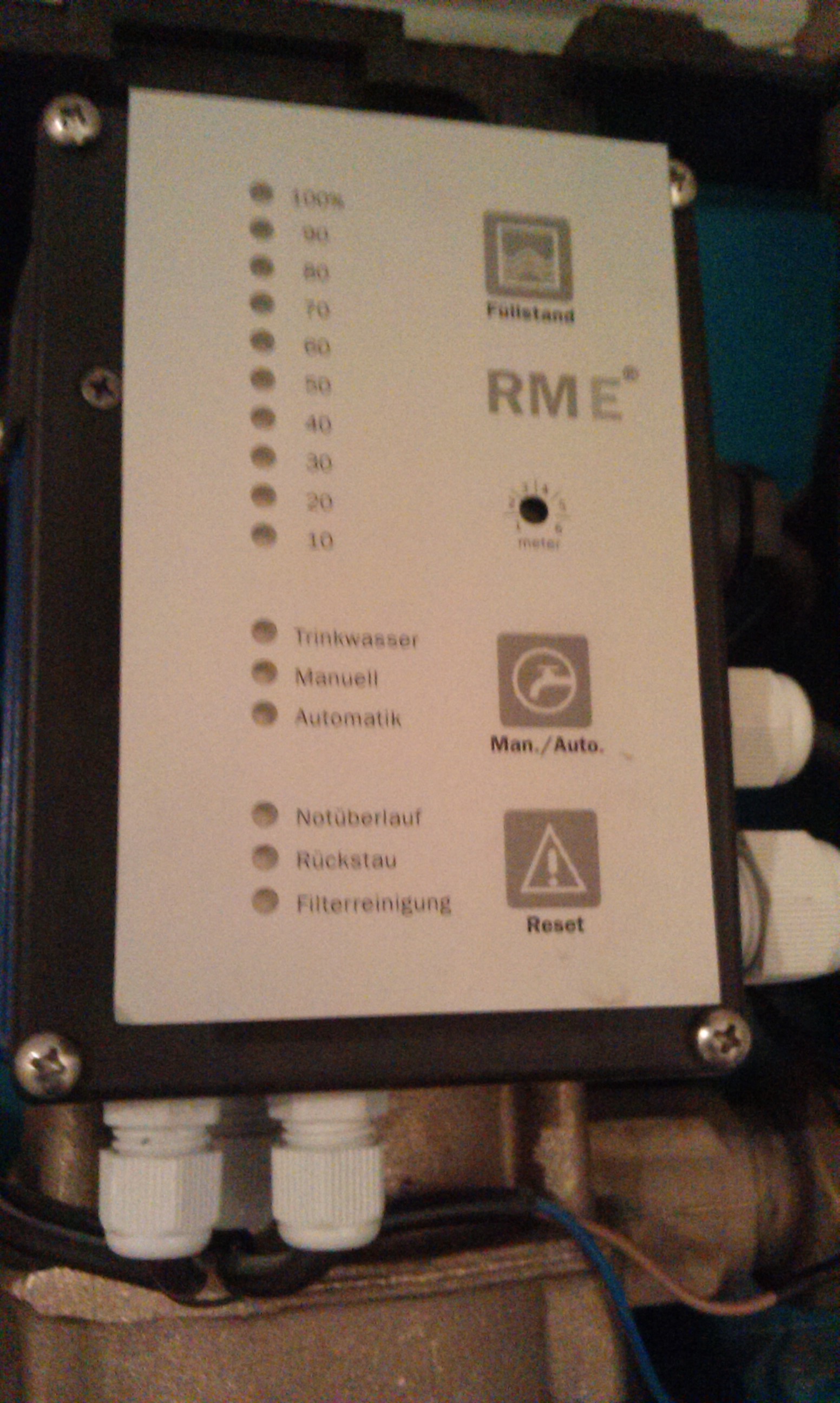 Steuergerät für Regenmanager Rainline 200 und RM3 plus