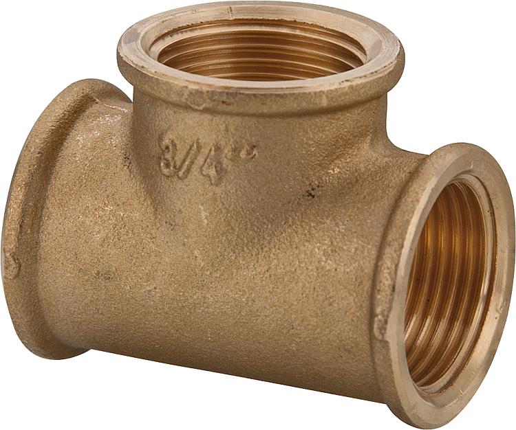 Messing T-Stück, schwere Ausführung (sA)