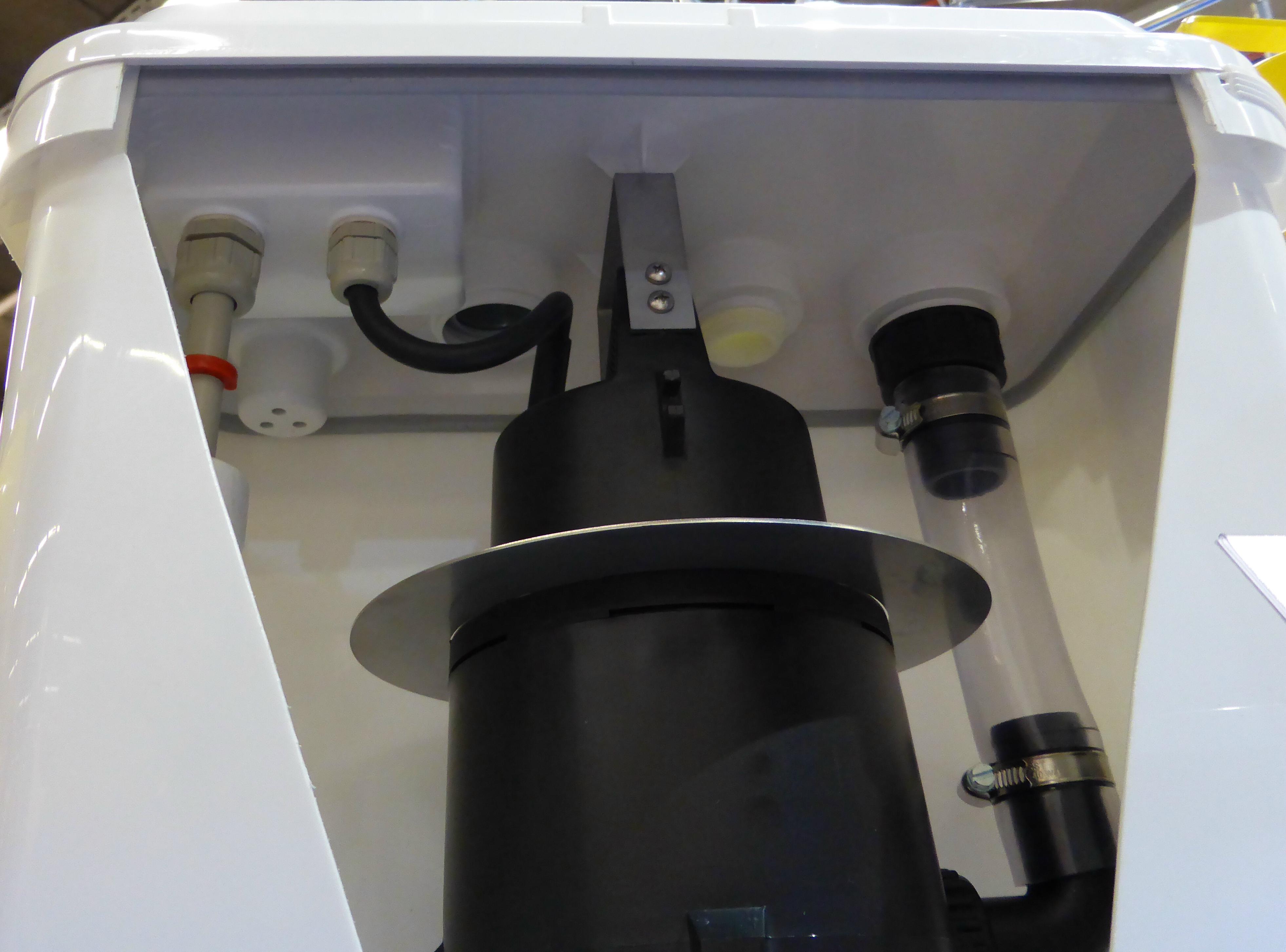 Förderpumpe der Schmutzwasserhebeanlage S-SWH 190