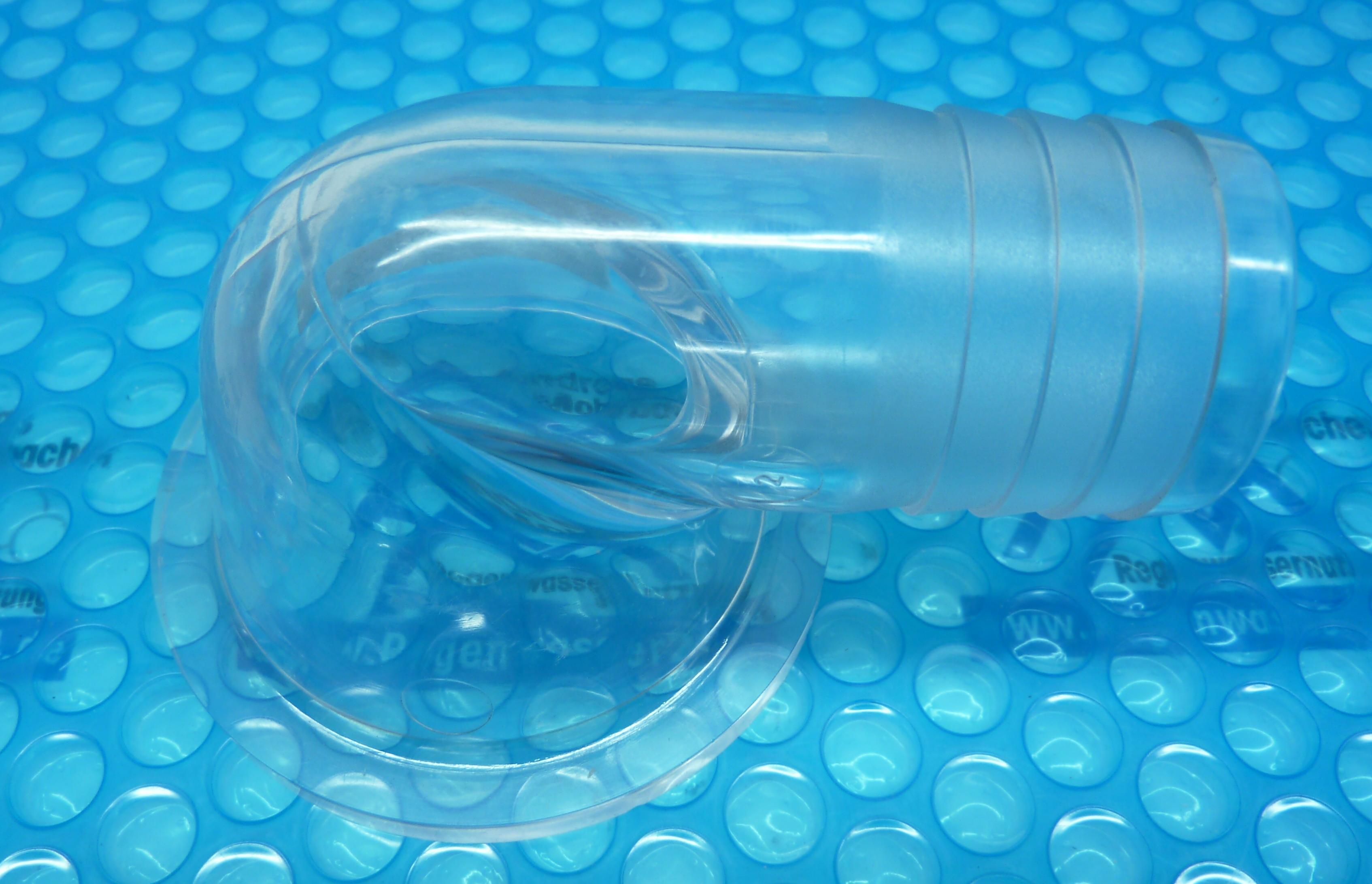 Vorfilterdeckel, Filterdeckel für Niper, Sniper Nox mit Schlauchanschluss 38 mm Tülle