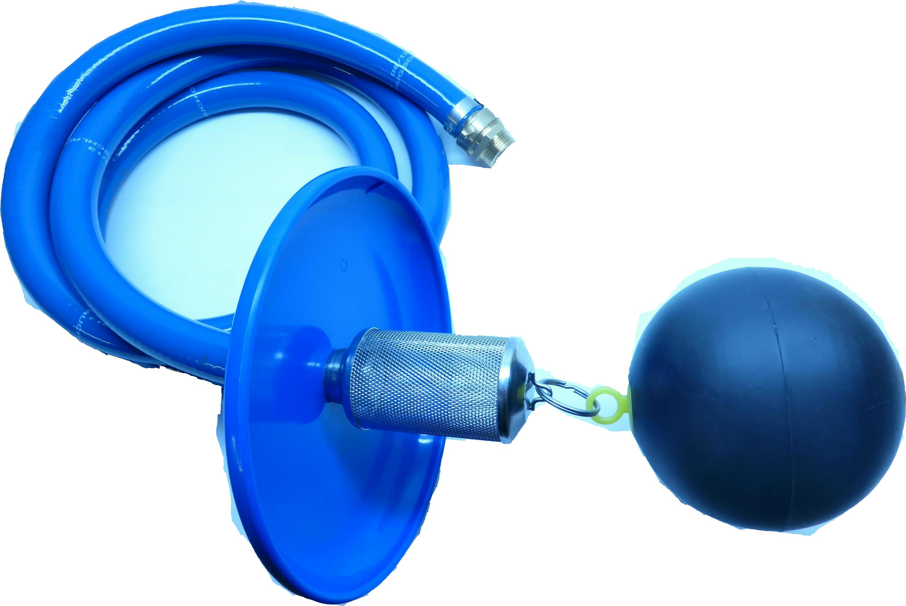 2067_4 10 Meter hochwertige schwimmende Ansaugleitung für Profi Regenwasseranlage