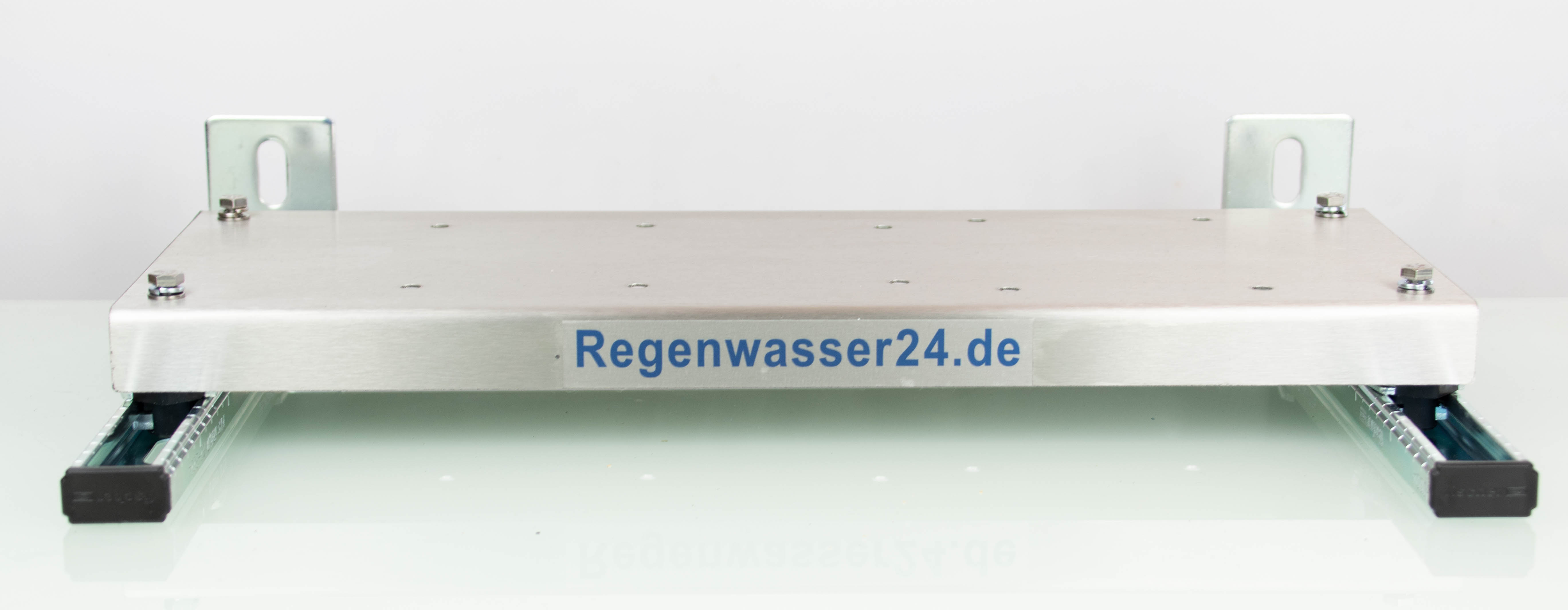 Pumpenanschluss-Set mit Edelstahlkonsole, Panzerschlauch, Kugelhahn