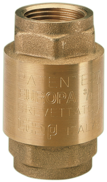 csm_50_0100_3205367cbd Messing Rückschlagventil 1" (PN 12), Fußventil Federbelastet aus Messing mit Innengewinde 1", für senkrechten und waagerechten Einbau