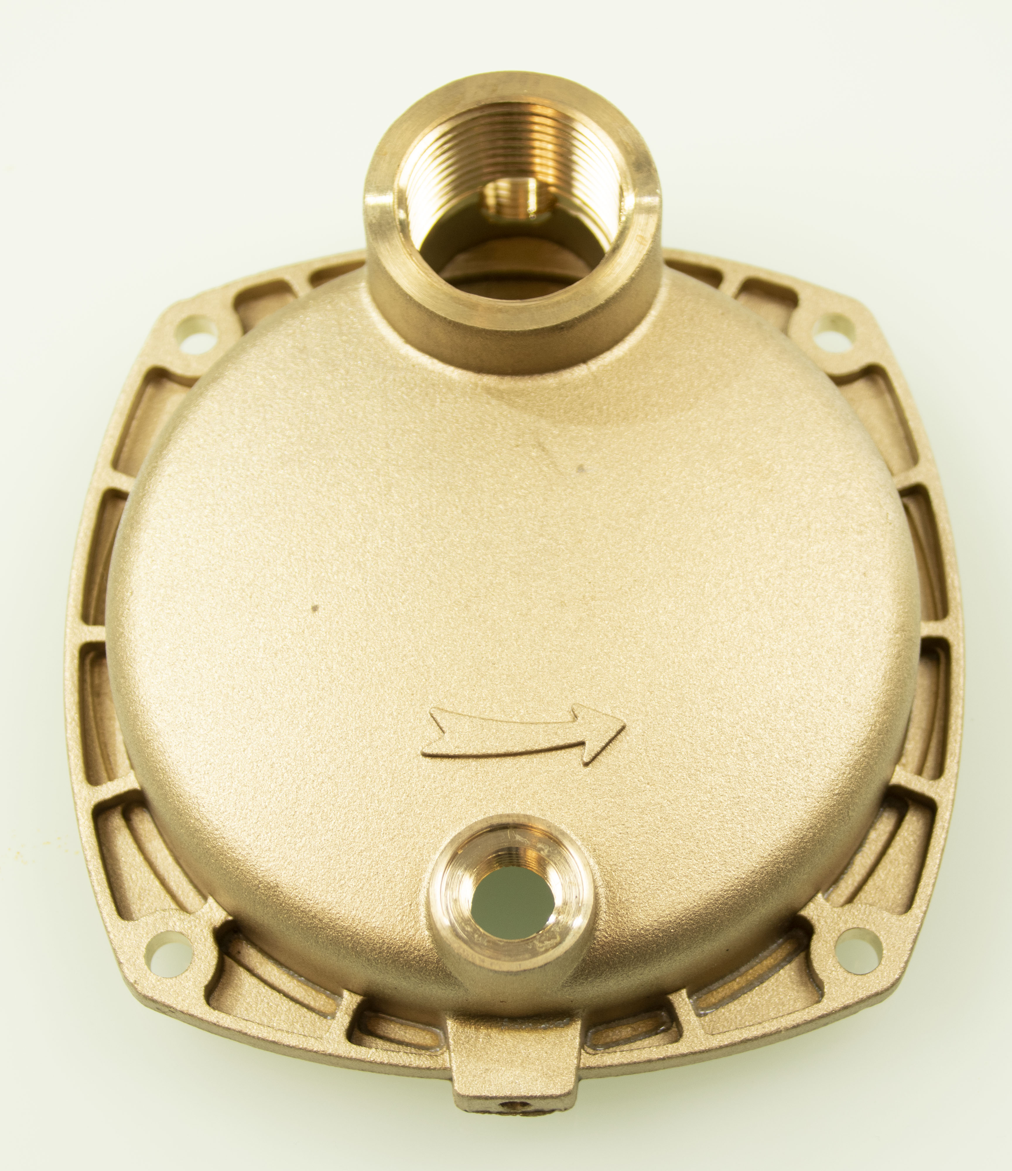 Sauggehäuse für CPS 15, CPS 20 aus Messing mit 1" Innengewinde.Typ CPS 15-4B, CPS 15-5B, CPS 20-4B, CPS 20-5B