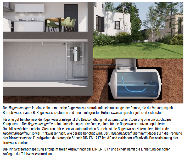 Regenmanager RM3 mit connect für Smart Home