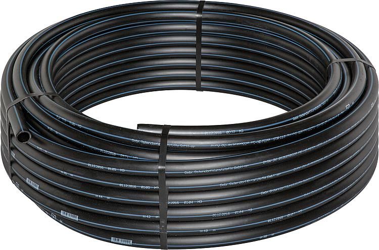 PEHD-Rohr-Rolle PE Druckwasserrohr Ø 32mm x 3mm, Rolle a' 15m,