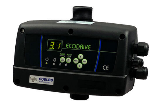 Druckregelautomat KIT-ECODRIVE, elektronische Pumpensteuerung mit Frequenzumrichter