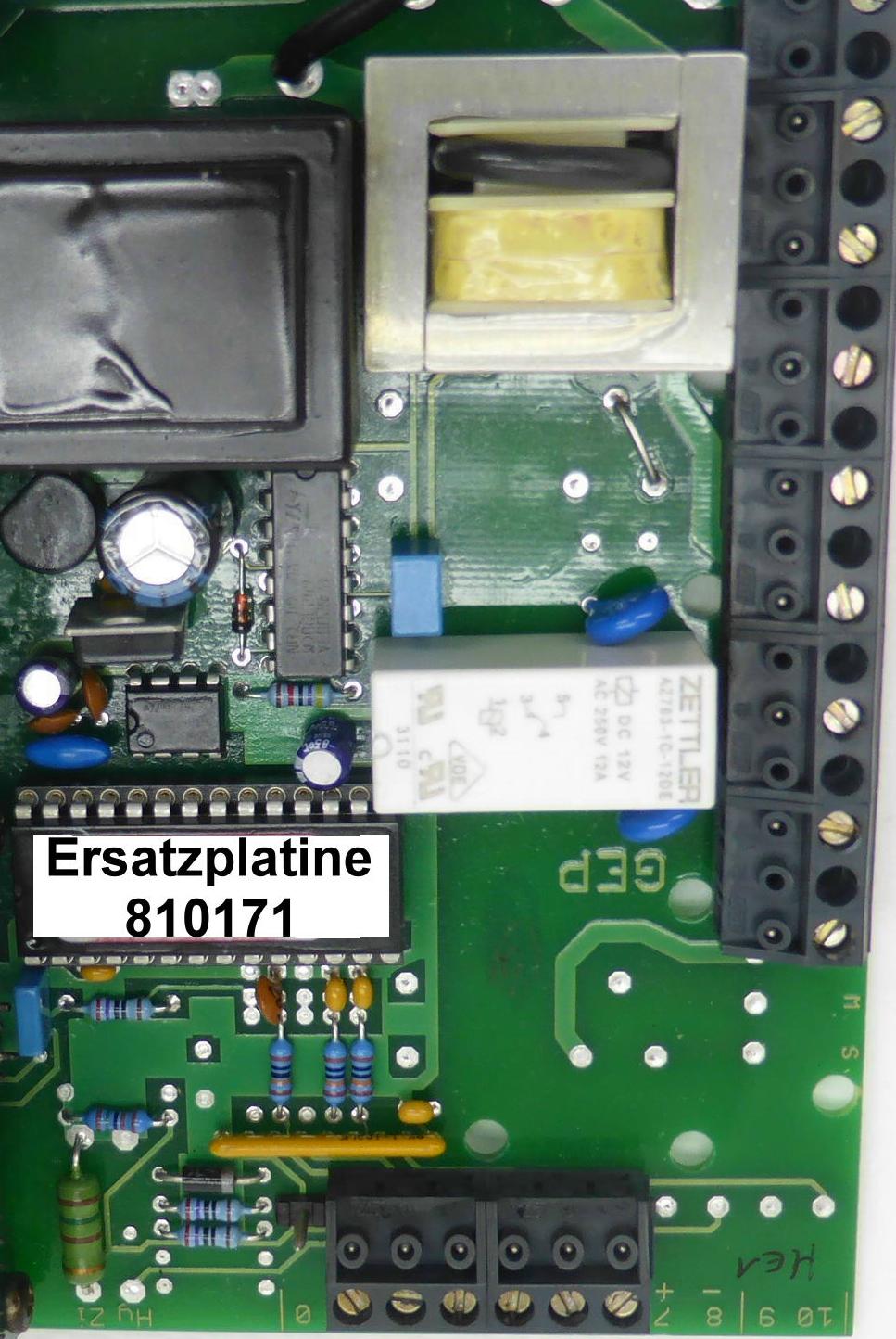 Steuerplatine für Nachspeisemodul TEO, Tacomat, Regenmanager RMO