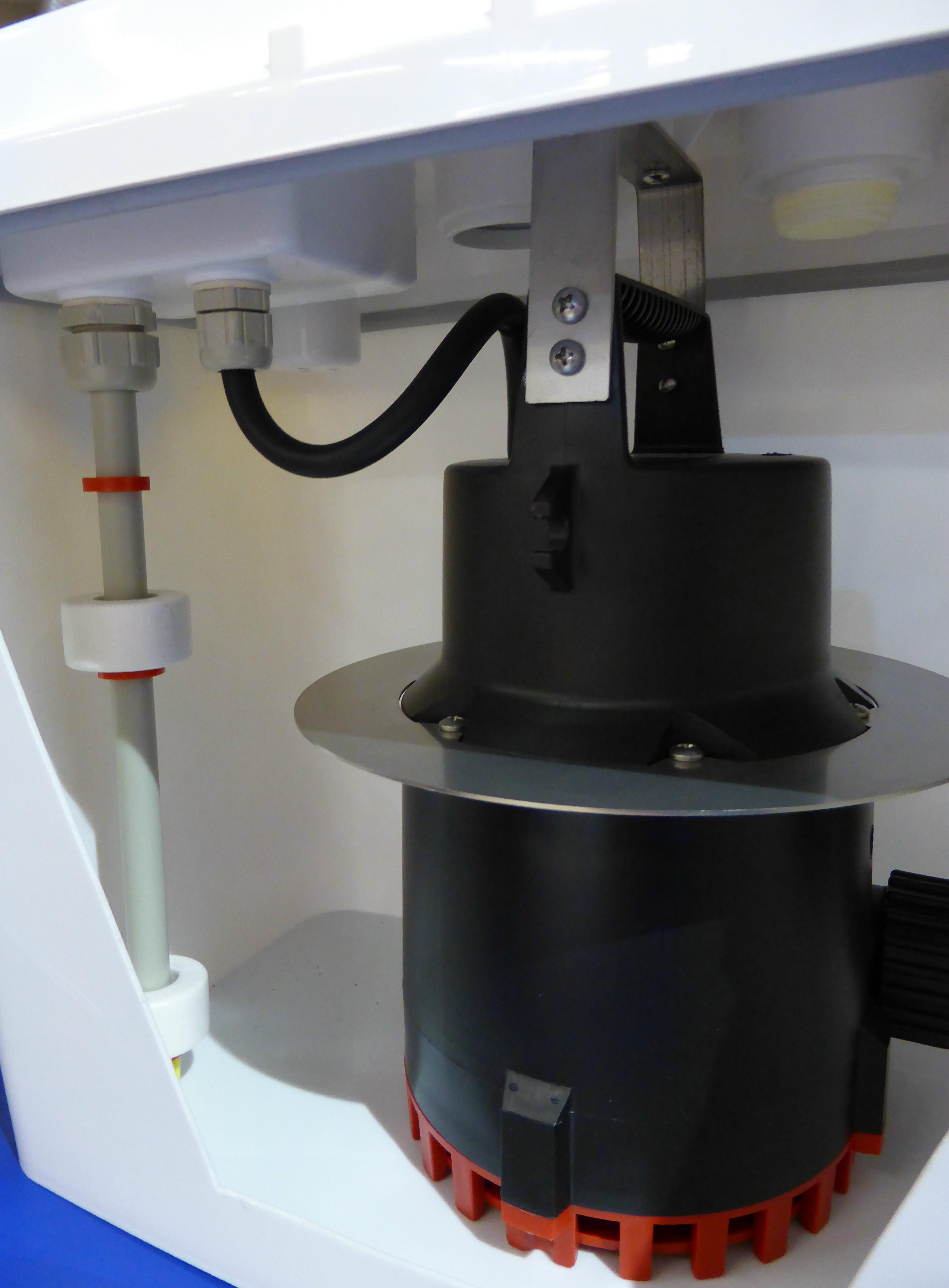 Förderpumpe der Schmutzwasserhebeanlage S-SWH 190