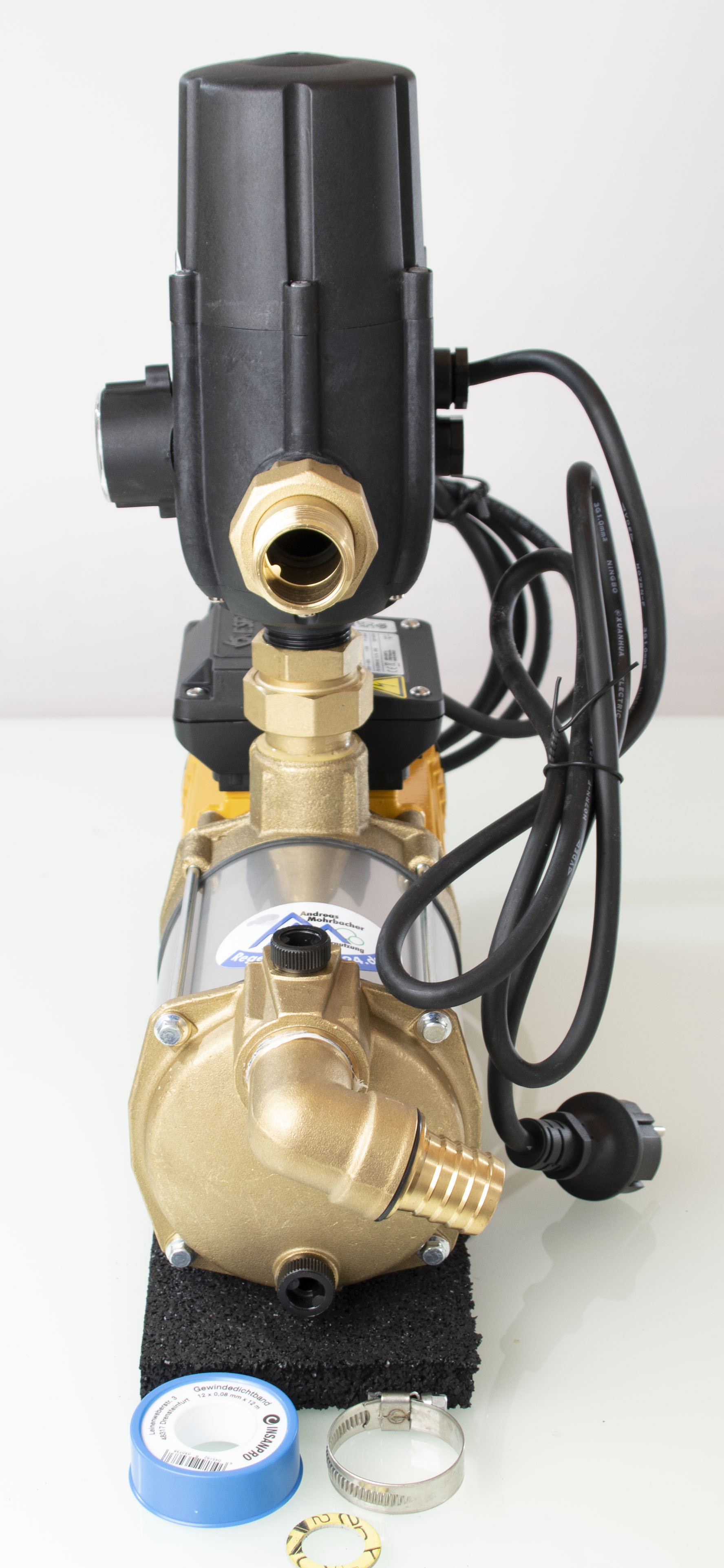 Ersatzpumpe Prisma 15-3 mit Zeta02 zum schnellen Austausch bei Optima 4 und Regenwassermodul WESTFAinline