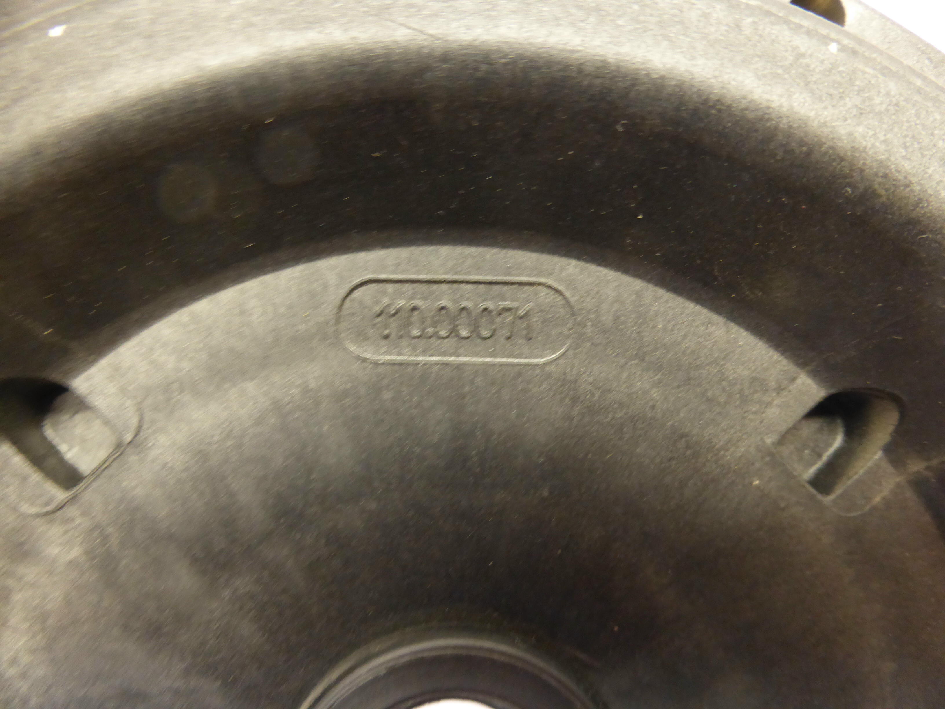 Rückwand, Druckteller mit Fuß für Delta 500, Delta 750