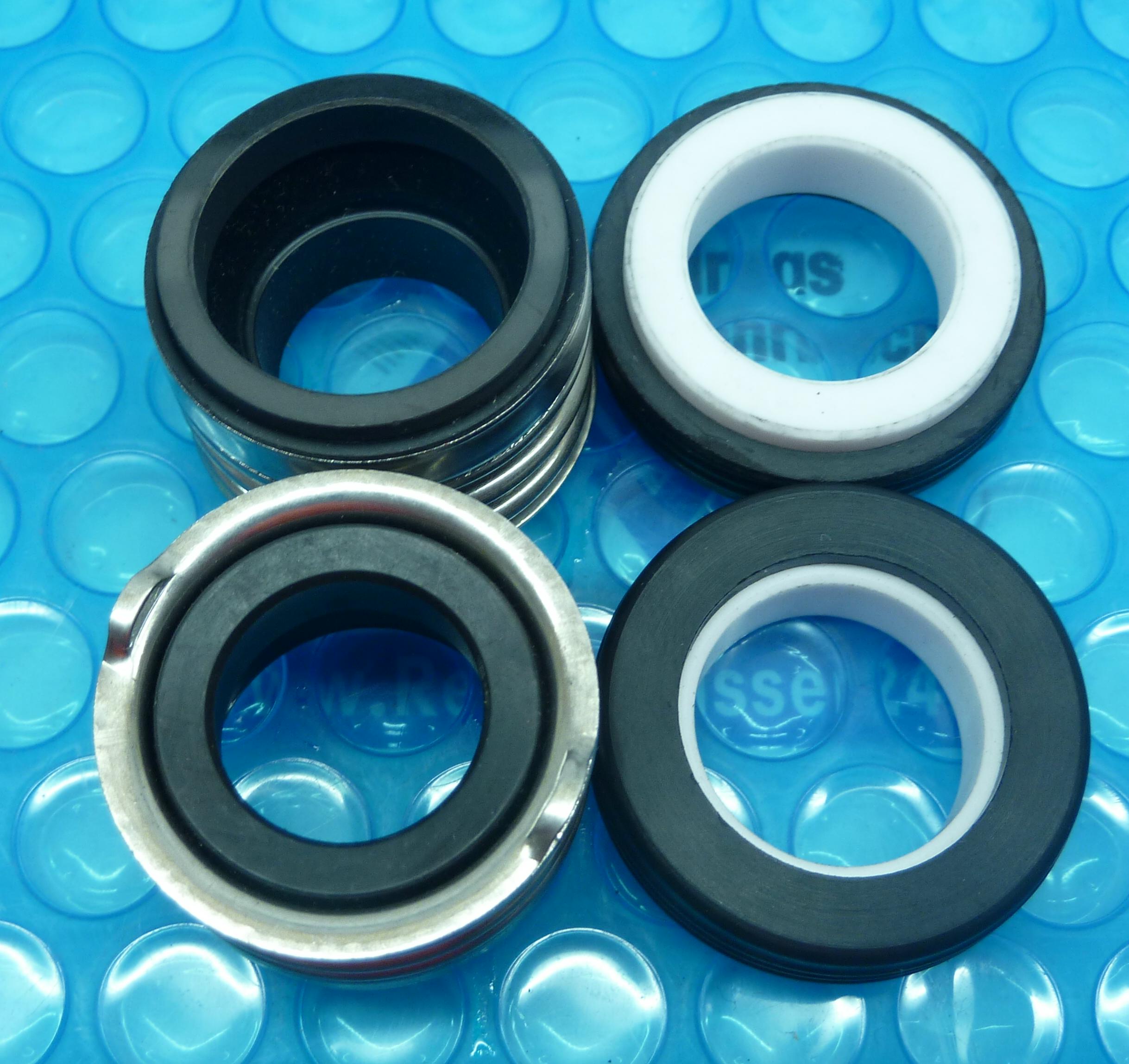 Gleitringdichtung drehend und Gleitringdichtung fix (414+129906), Set komplett ab Bj. 2007 (Seriennummer T-00001) für Blaumar S1, Blaumar S2, Silen, Silen 2, Silen S, Silen S2, Nadorself