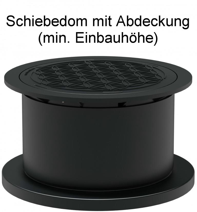 min. Höhe Schiebe-Dom für Regenwassertank