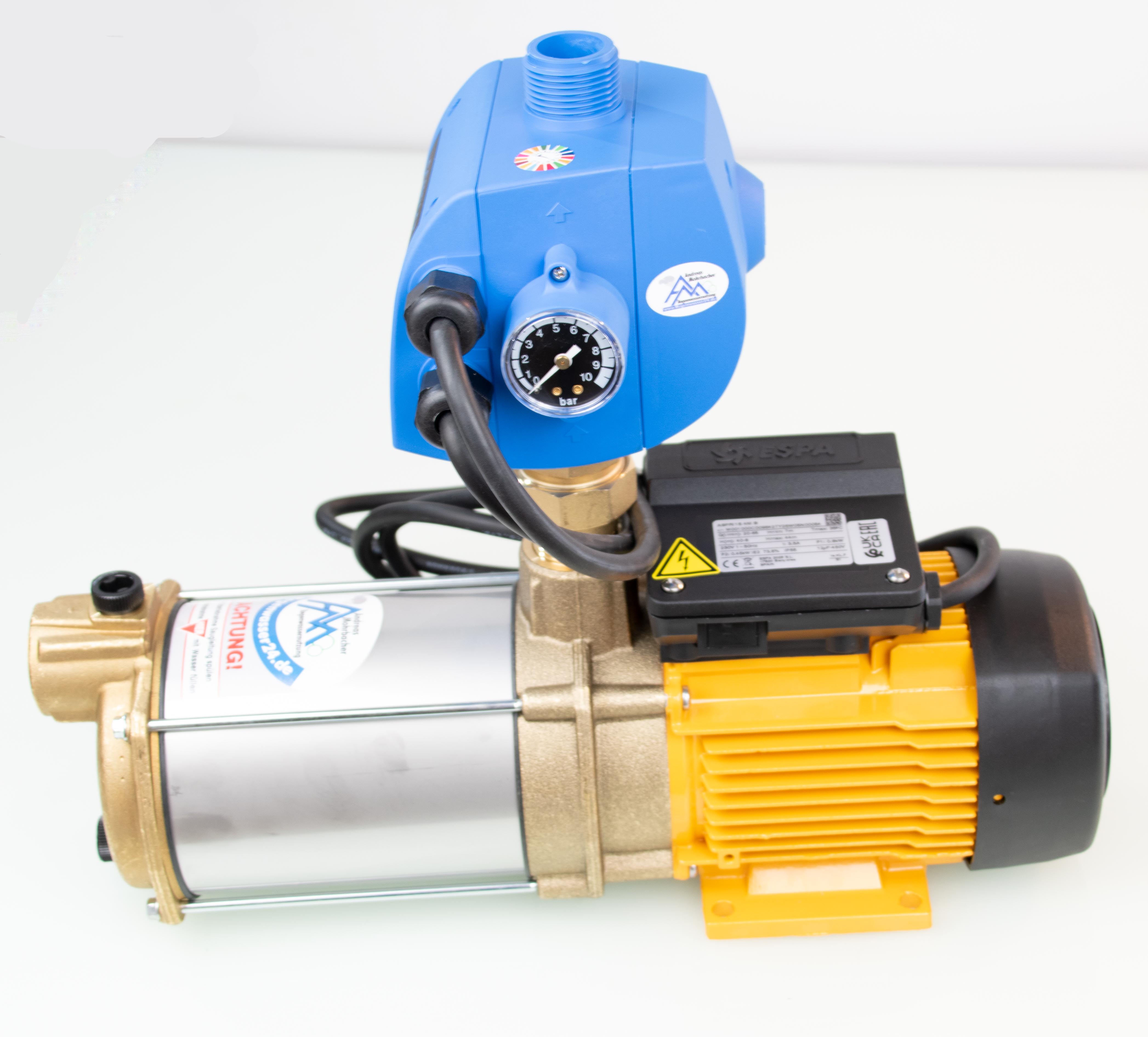 Espa Aspri 15-3 mit KIT-RMCS, Hauswasserwerk 3,5m³/h - 3,3bar