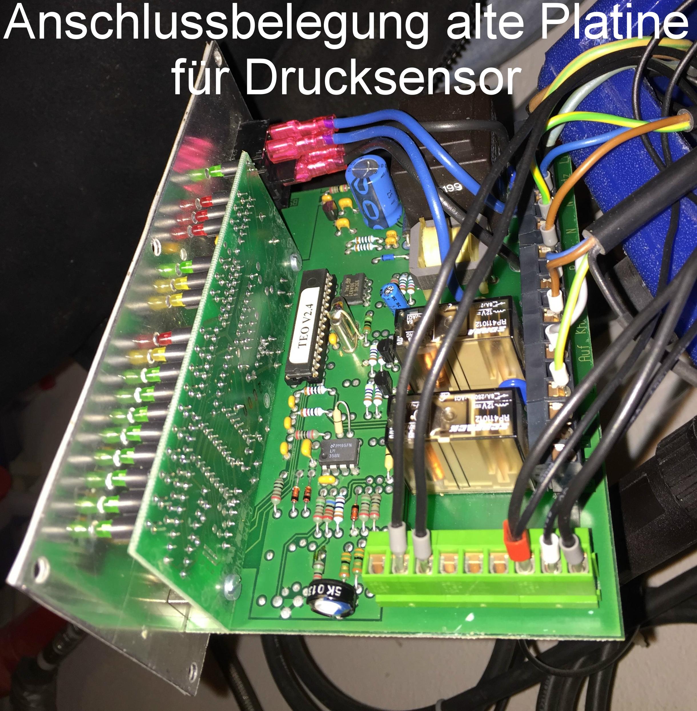 Innenansicht Steuerplatine für Nachspeisemodul TEO, Regenmanager RMO