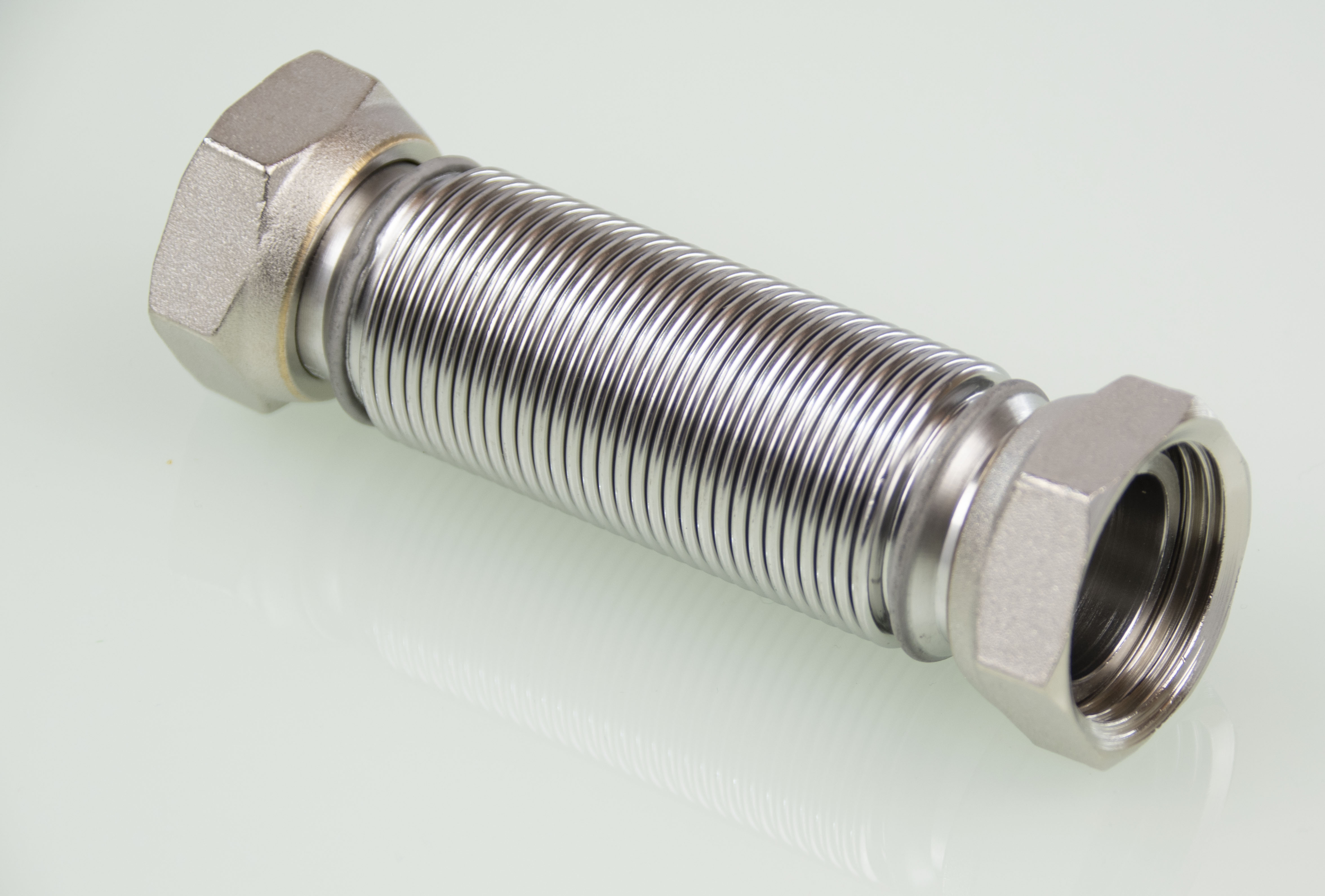 Wellrohr, Ringwellschlauch 2 x 1" IG Überwurfmutter/Verschraubung SP1 für Tano L.