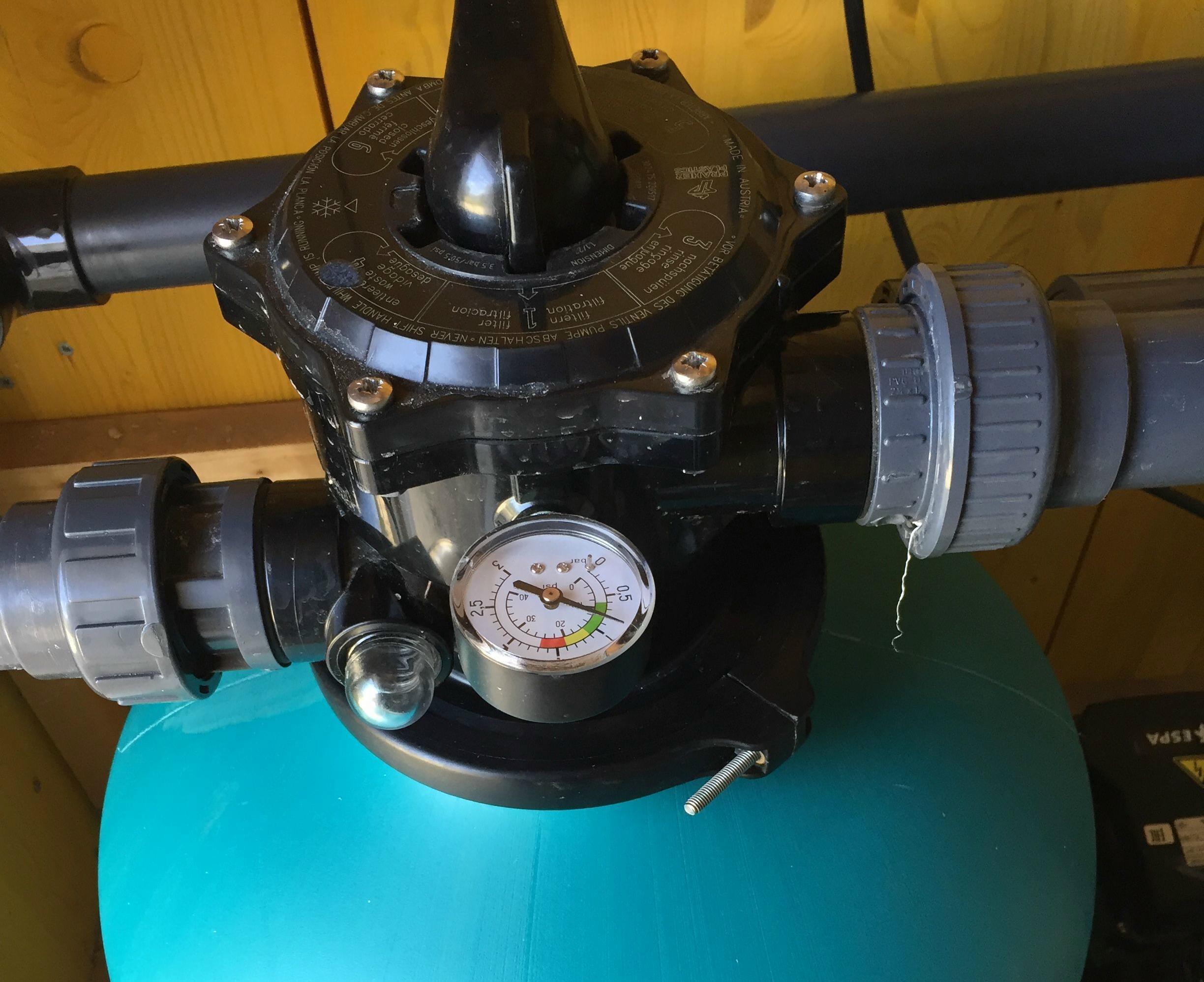Praxisbeispiel Ventil Ocean V6 TM12-S für Filteranlagen, Rückspülventil Top Mount 3D