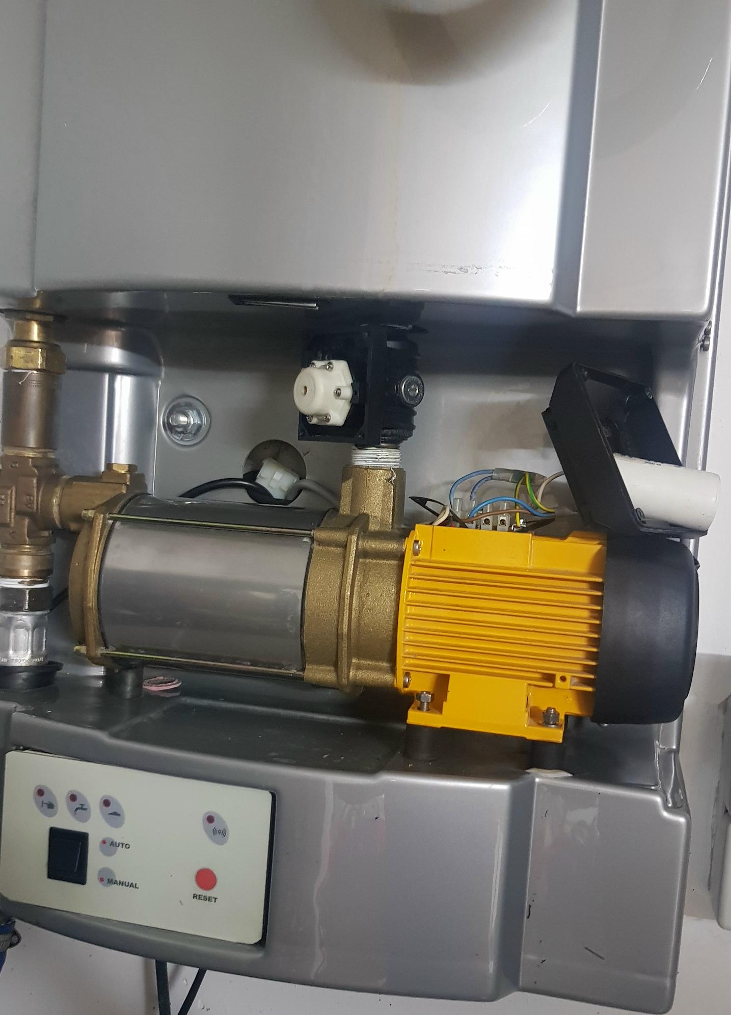 Einbaulage des Druckregler in der ARIS Steuerung, Regenmanager