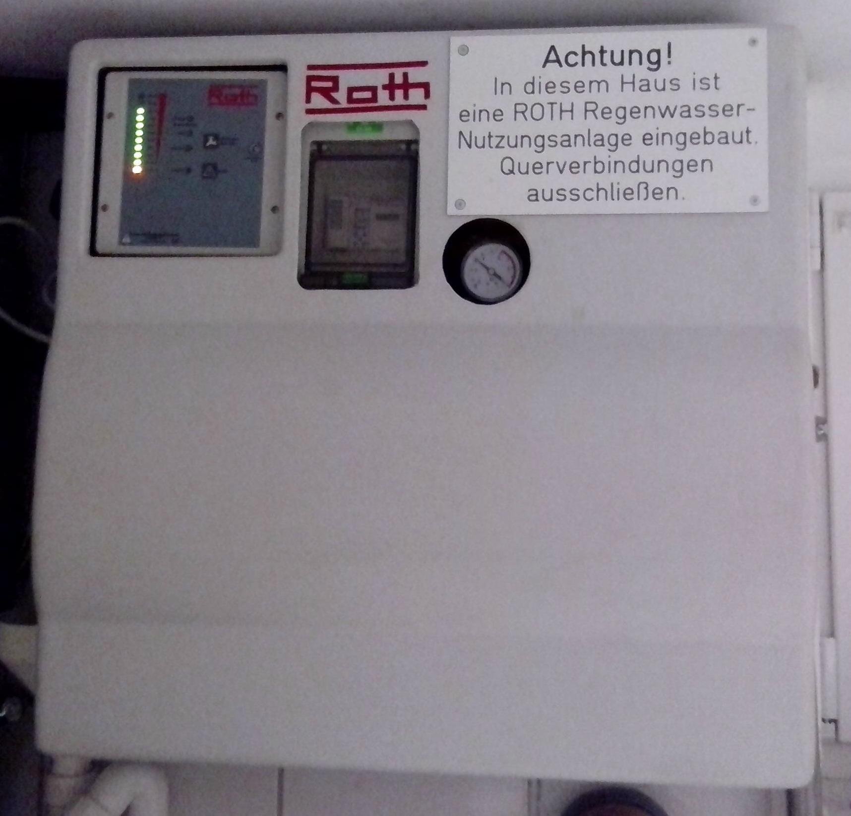 RegenwasserPumpmodul - ROP, Nachspeisemodul RON von Roth