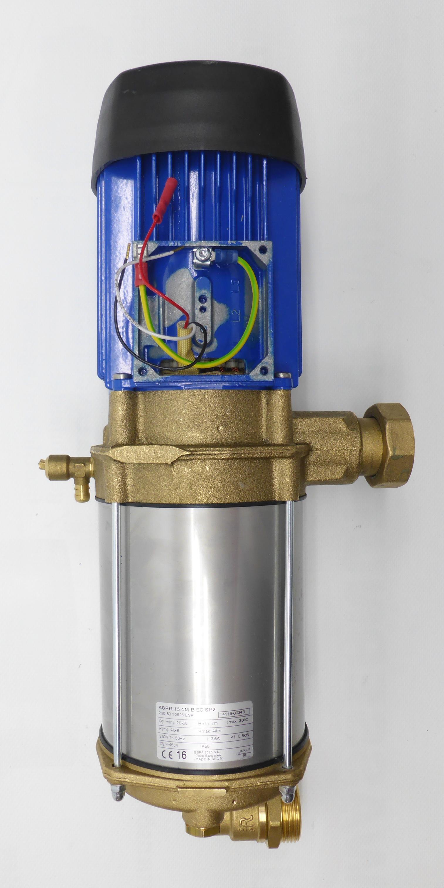Pumpe ASPRI 15-4 für Regenmanager RM3, RMC, RME, ST3 Rainline ohne Schaltksten