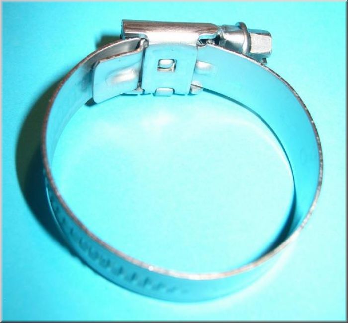 Edelstahlschlauchschelle A4 Spannbereich von 30 mm - 45 mm