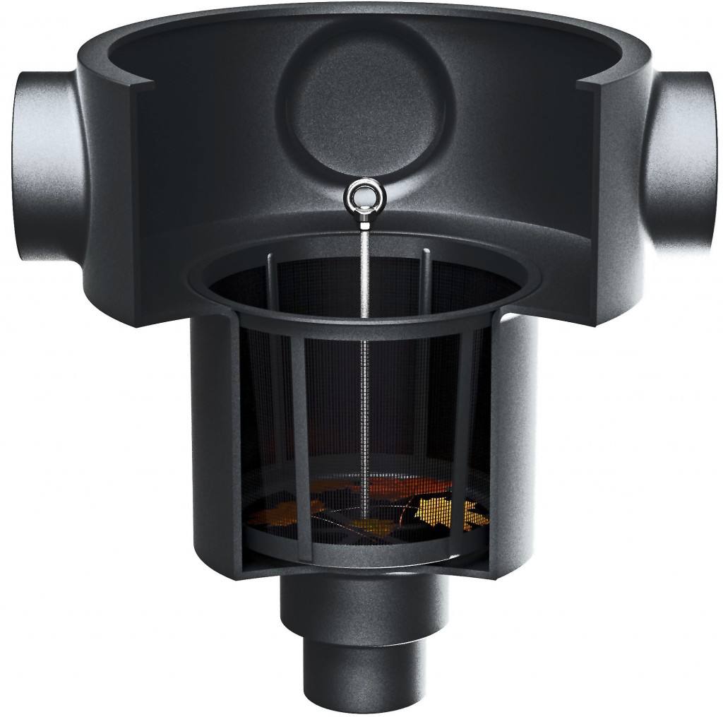 Einbaufilter für Kunststoff Regenwassertank 6.500 Liter