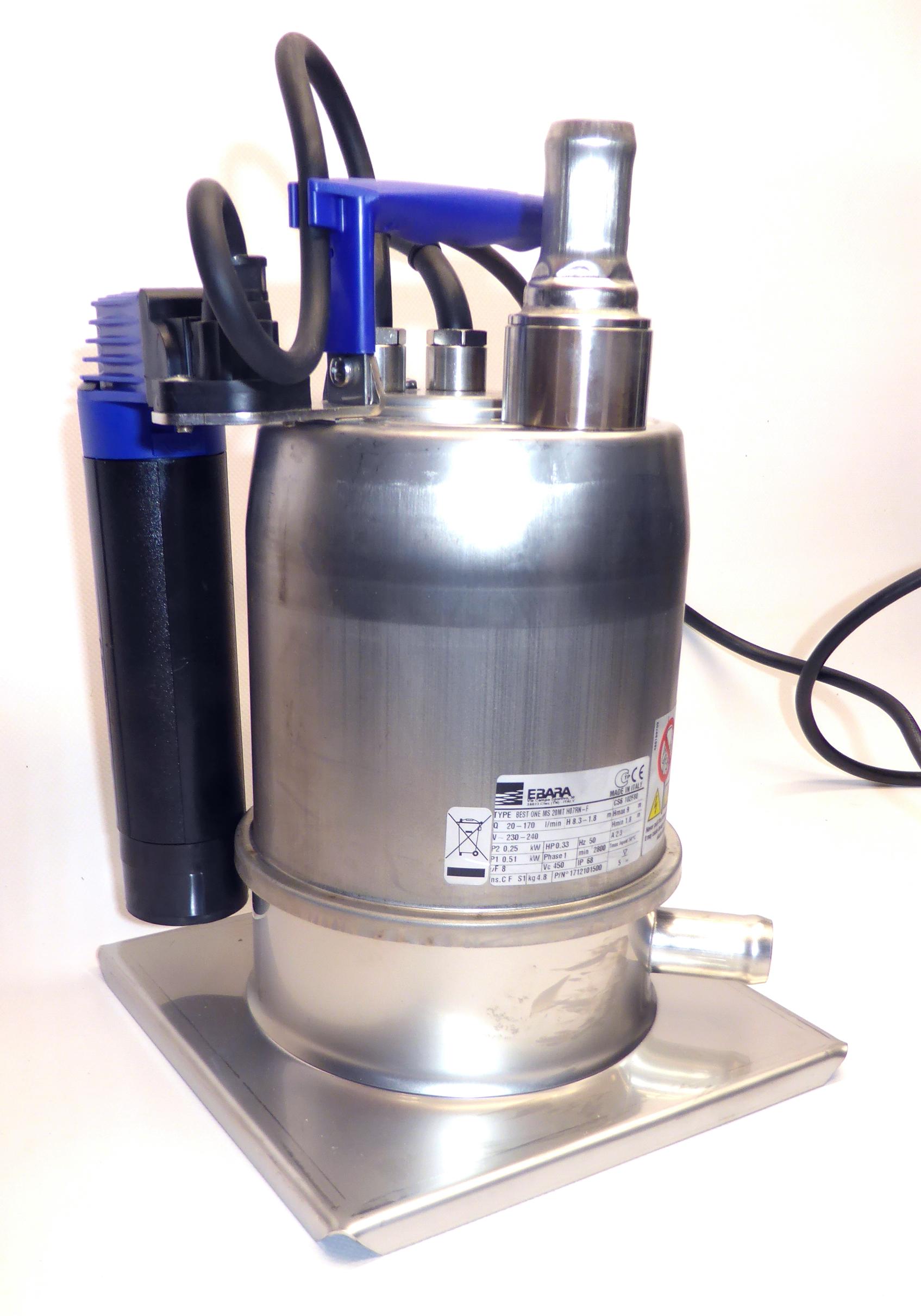 Unterwasser Förderpumpe Provedo für Wisy Optima 4, 5 und Maxima
