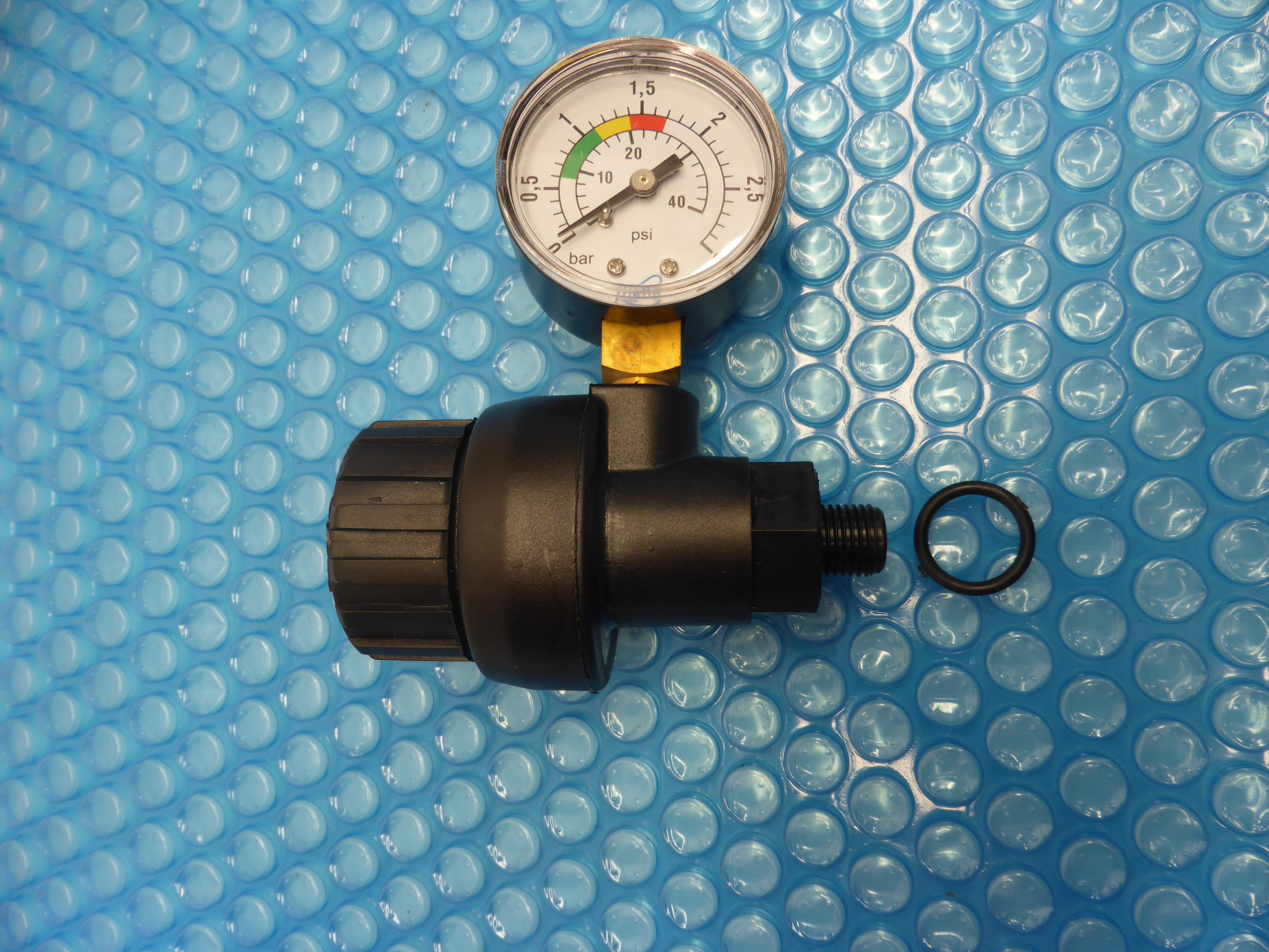 Manometerhalter für Sandfilteranlagen SF, 1/4" Anschlussgewinde