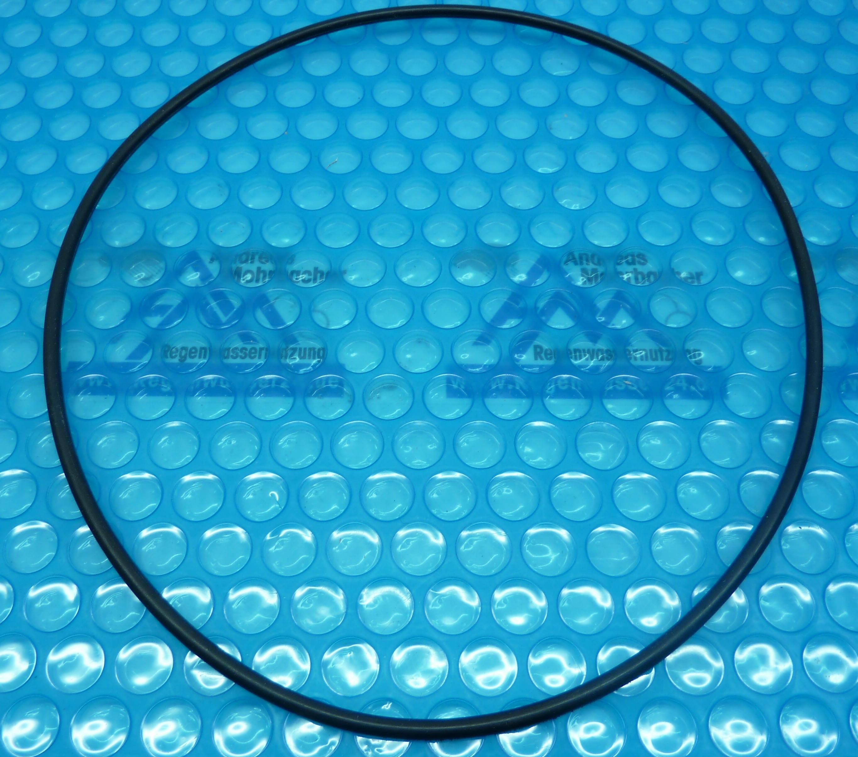 Gehäusedichtung, Gehäusedichtring, Dichtung für Gehäuse, Vorfiltergehäuse für Espa Pumpe Typ Silen, Silen S, Niper 1, Blaumar S1, Tiper, Schnurstärke Durchmesser 4 mm.