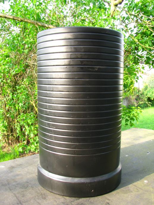 Wirbel-Fein-Filter zum Erdeinbau für 500 m2 Dachflächen