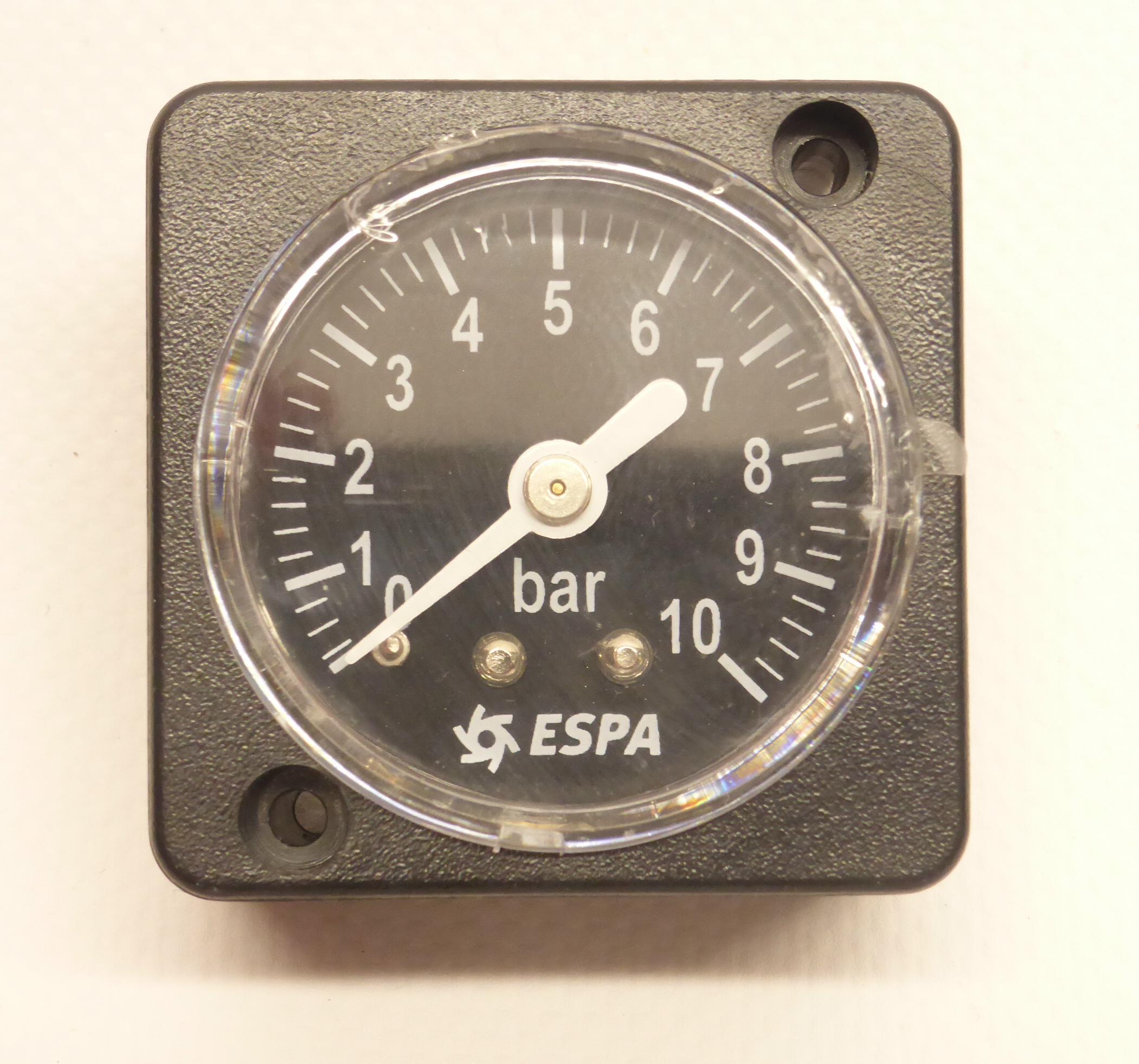 Manometer für KIT Pressdrive AM mit montierten O-Ring.