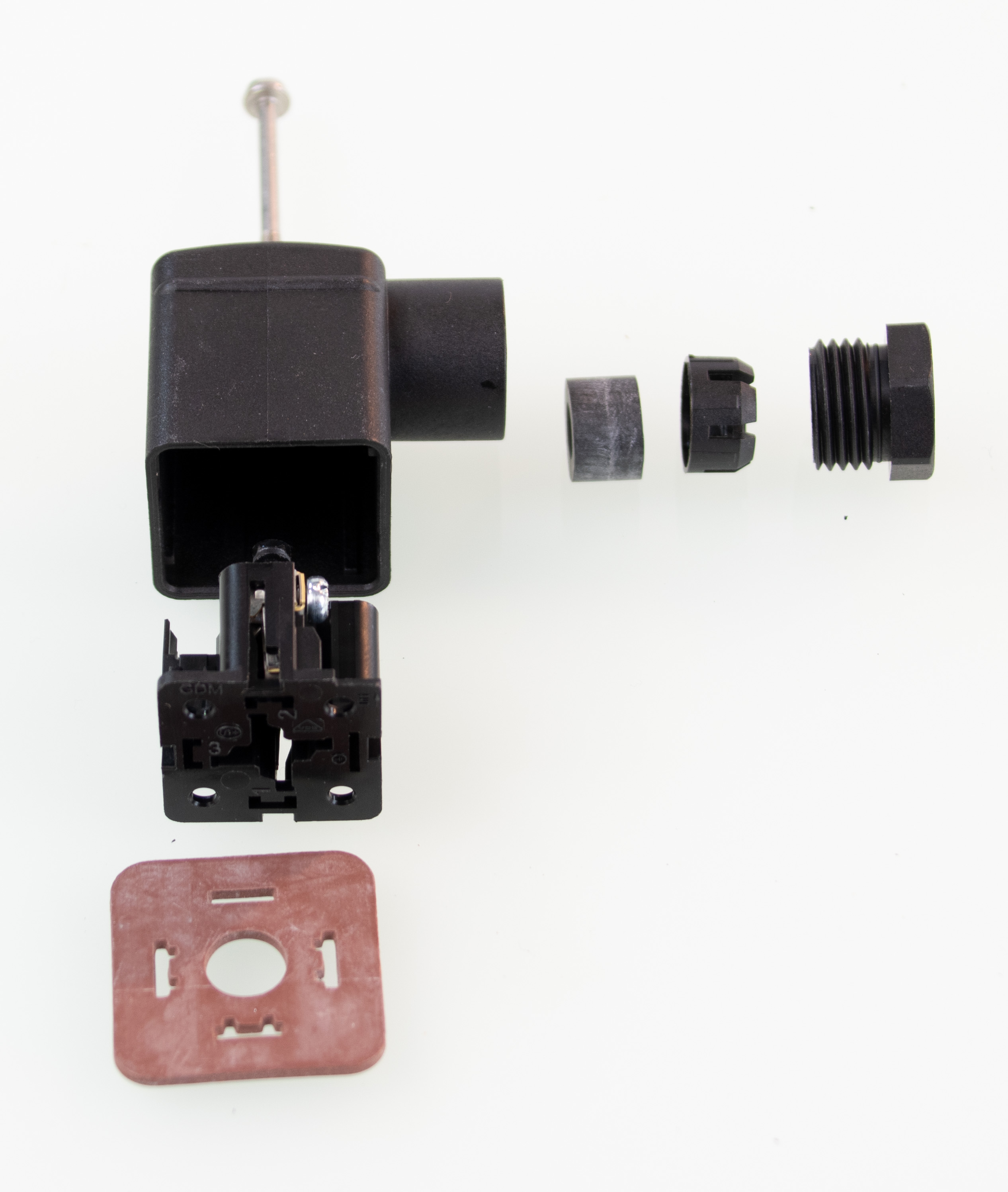 3-poliger Anschluss-Stecker für 230V/50Hz Magnetventile 3-poliger Anschluss-Stecker für 230V/50Hz Magnetventile